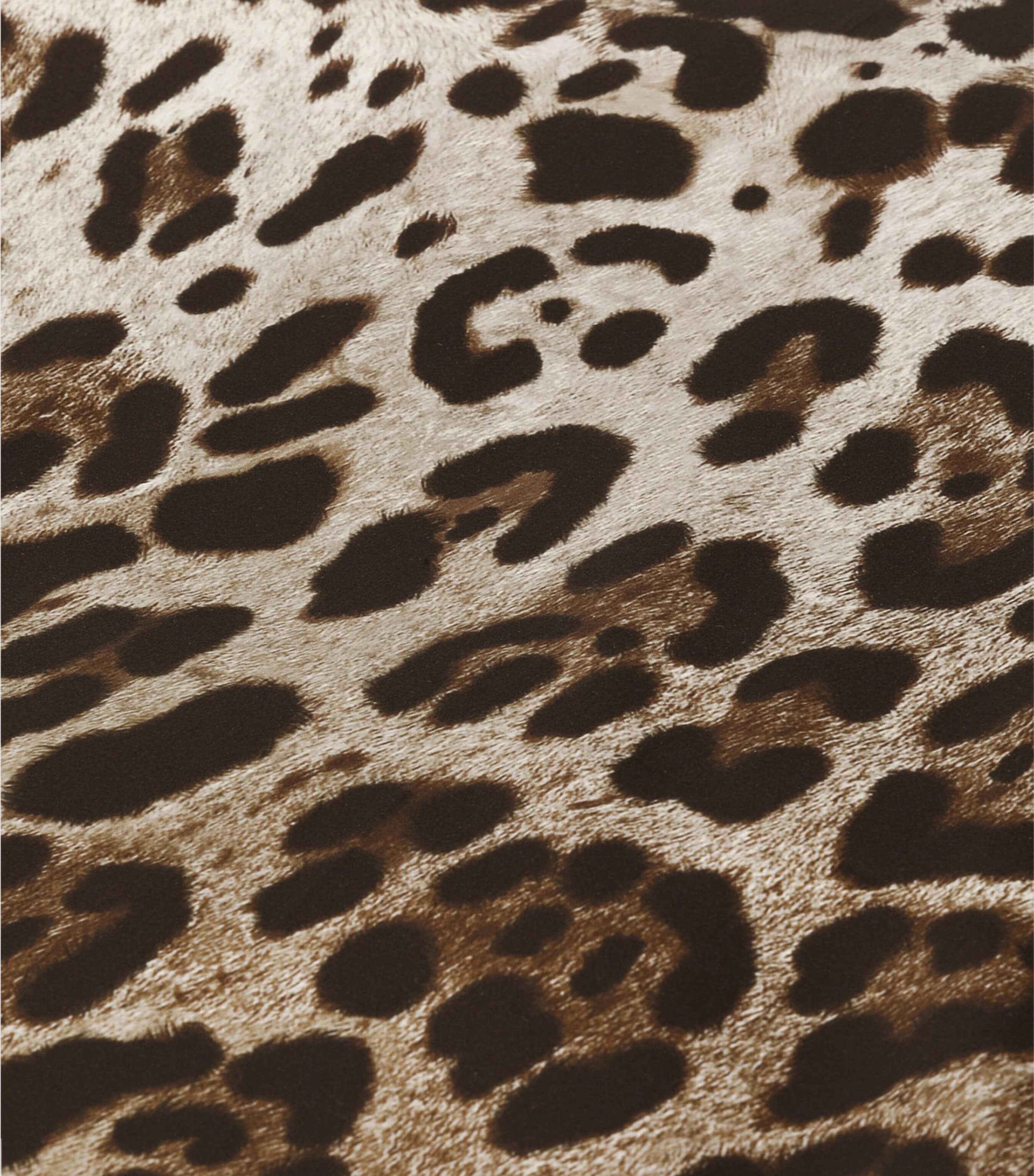 Cotton Leopard King Fitted Sheet (300cm x 300cm) UL003-LEOPARDO Image 3