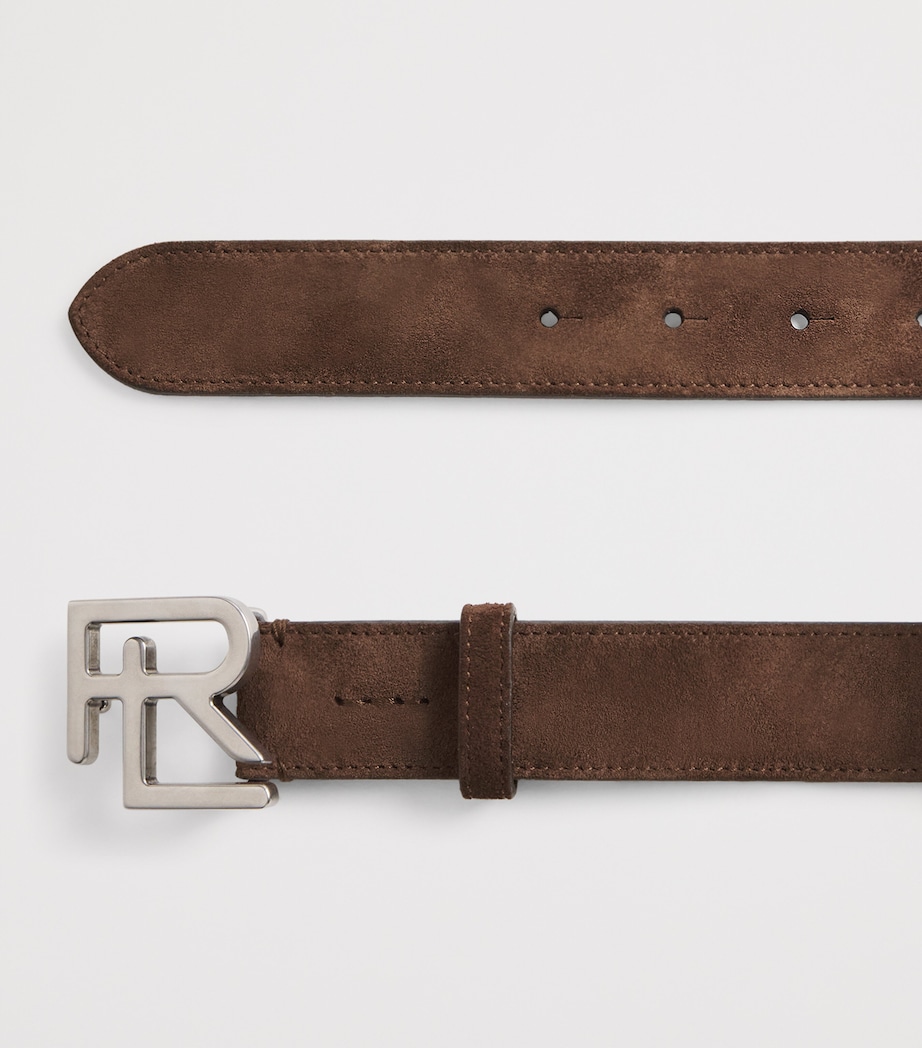 Suede Belt BROWN Image 4