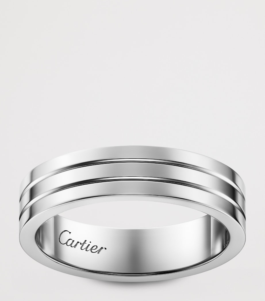 Cartier White Gold Vendôme Louis Cartier Wedding Band Multi Gold Image 8