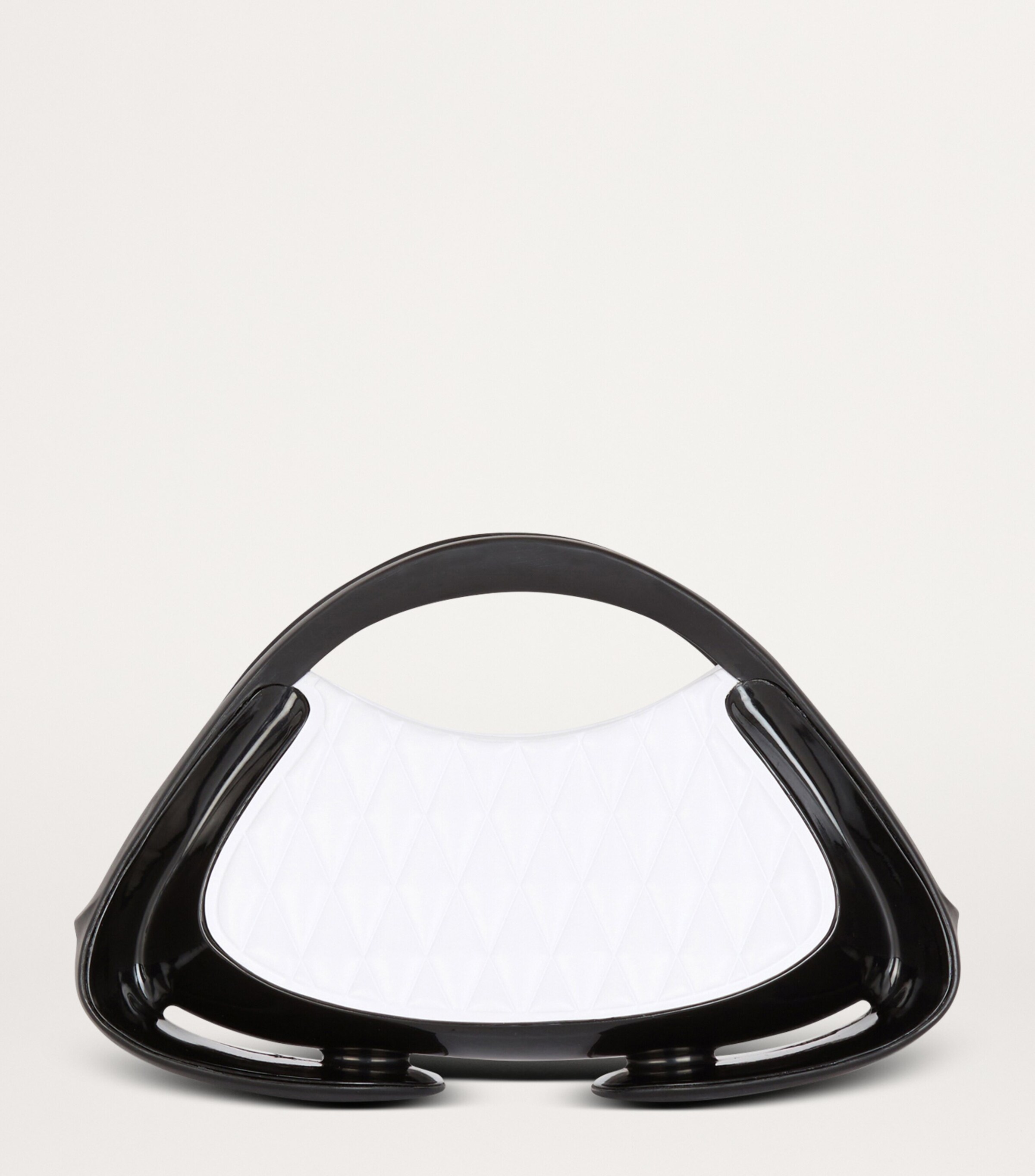 Balmain Small Jolie Madame Top-Handle Bag Gab Blanc/noir Image 7