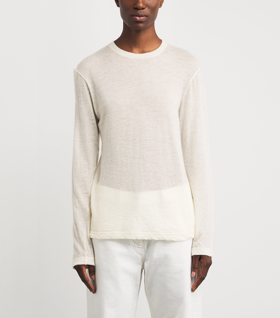 Amia Cashmere Top NATURAL Image 3