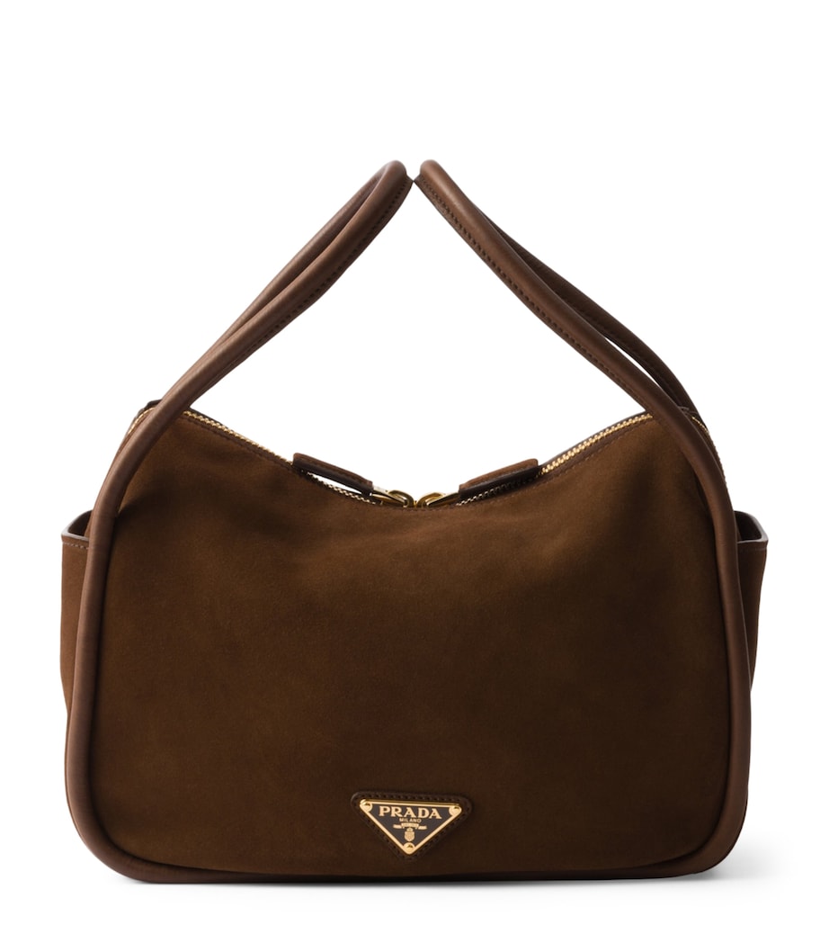 Suede Darling Top-Handle Bag F0324 Image 1