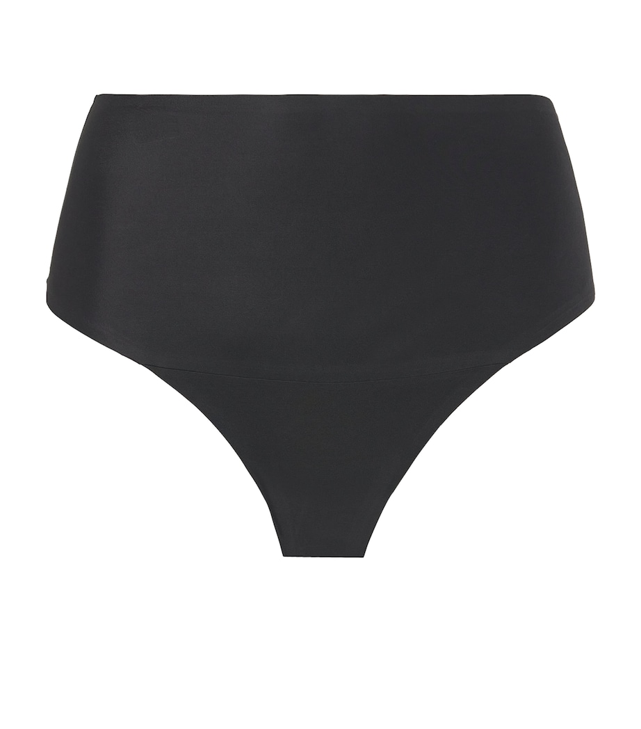 Smoothing Intimates High-Waist Thong ONYX Image 1