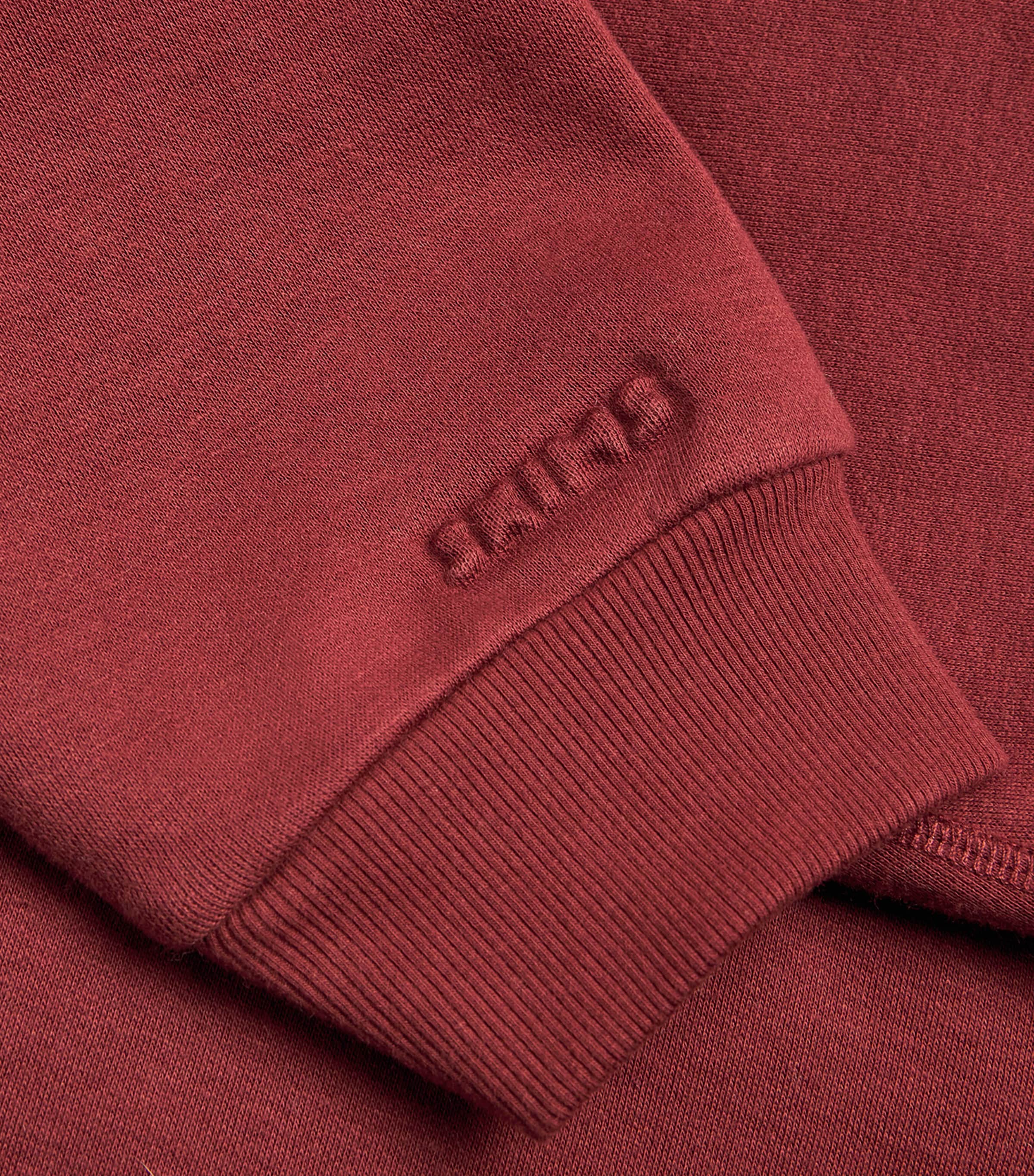 Fleece Classic Hoodie MERLOT Image 5