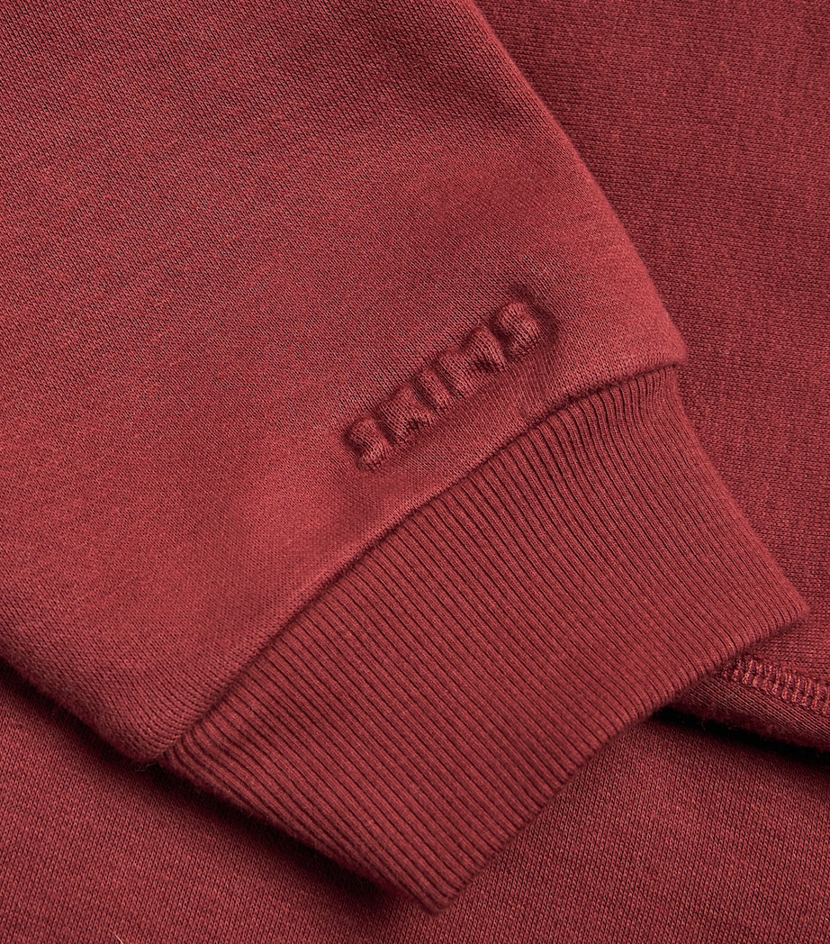 Fleece Classic Hoodie MERLOT Image 5
