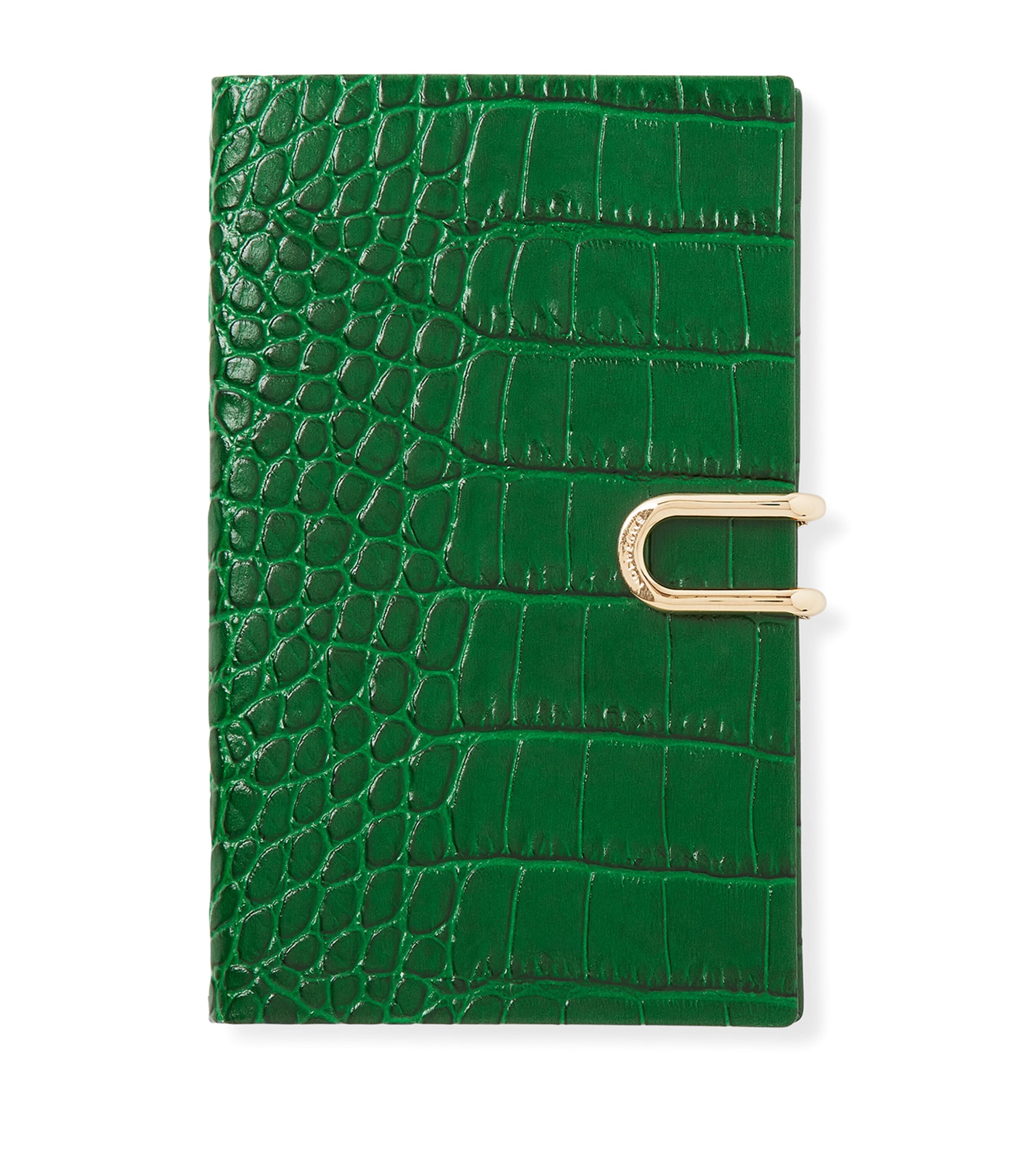 Smythson Leather Mara A6 2025 Diary In Green