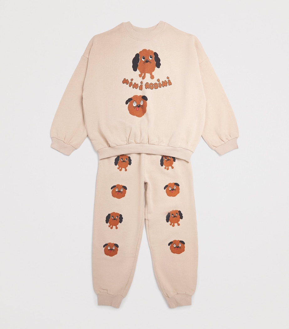 Organic Cotton Doggies Sweatshirt (3-11 Years) 97GREY Image 3