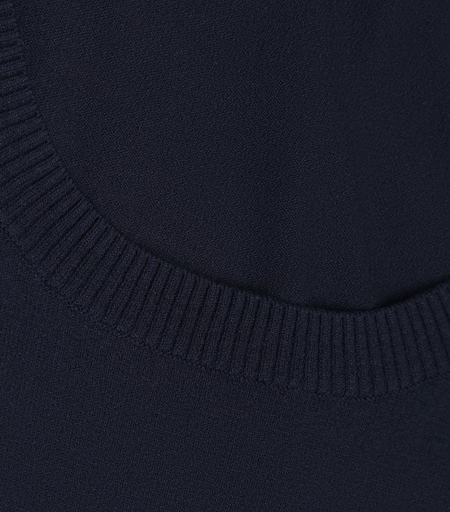 Knitted Tank Top NAVY Image 5