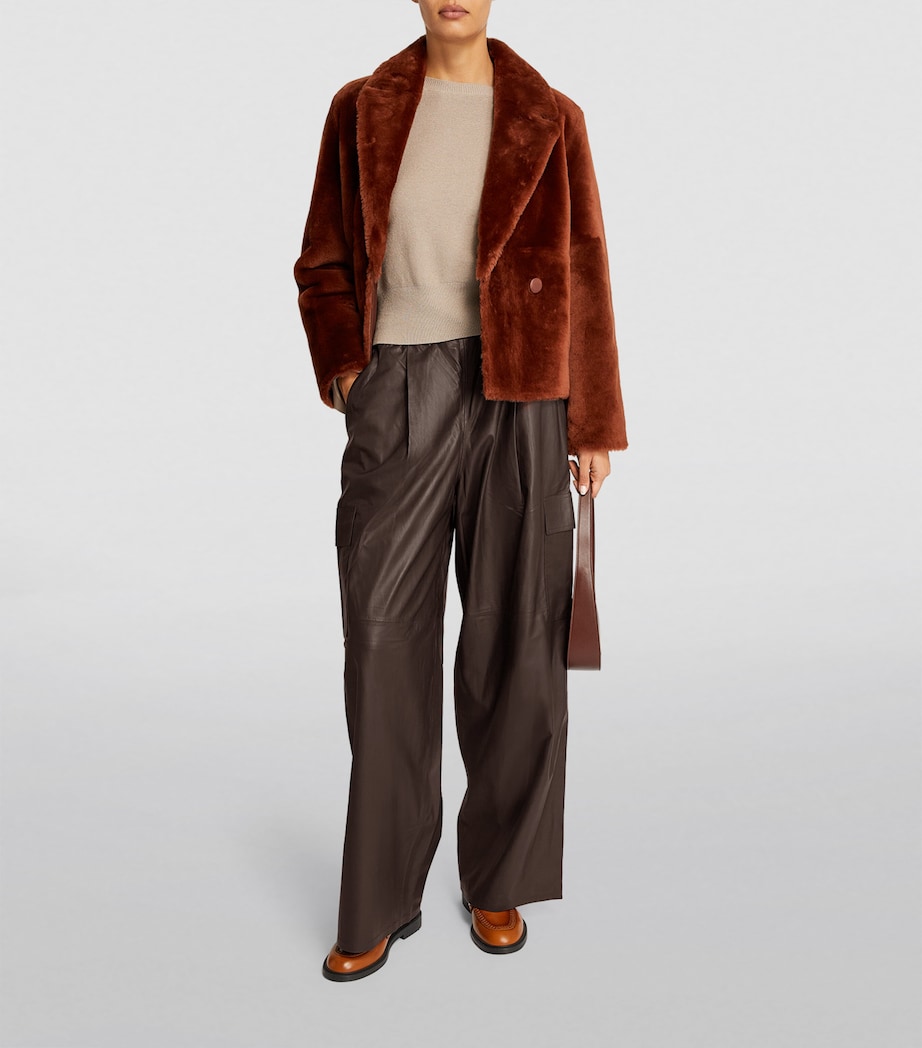 Leather Cargo Trousers A2009 Image 2