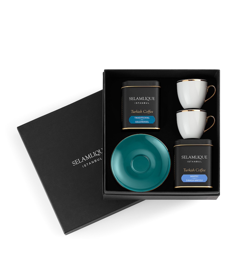 Selamlique Turkish Coffee and Cup Set Image 1