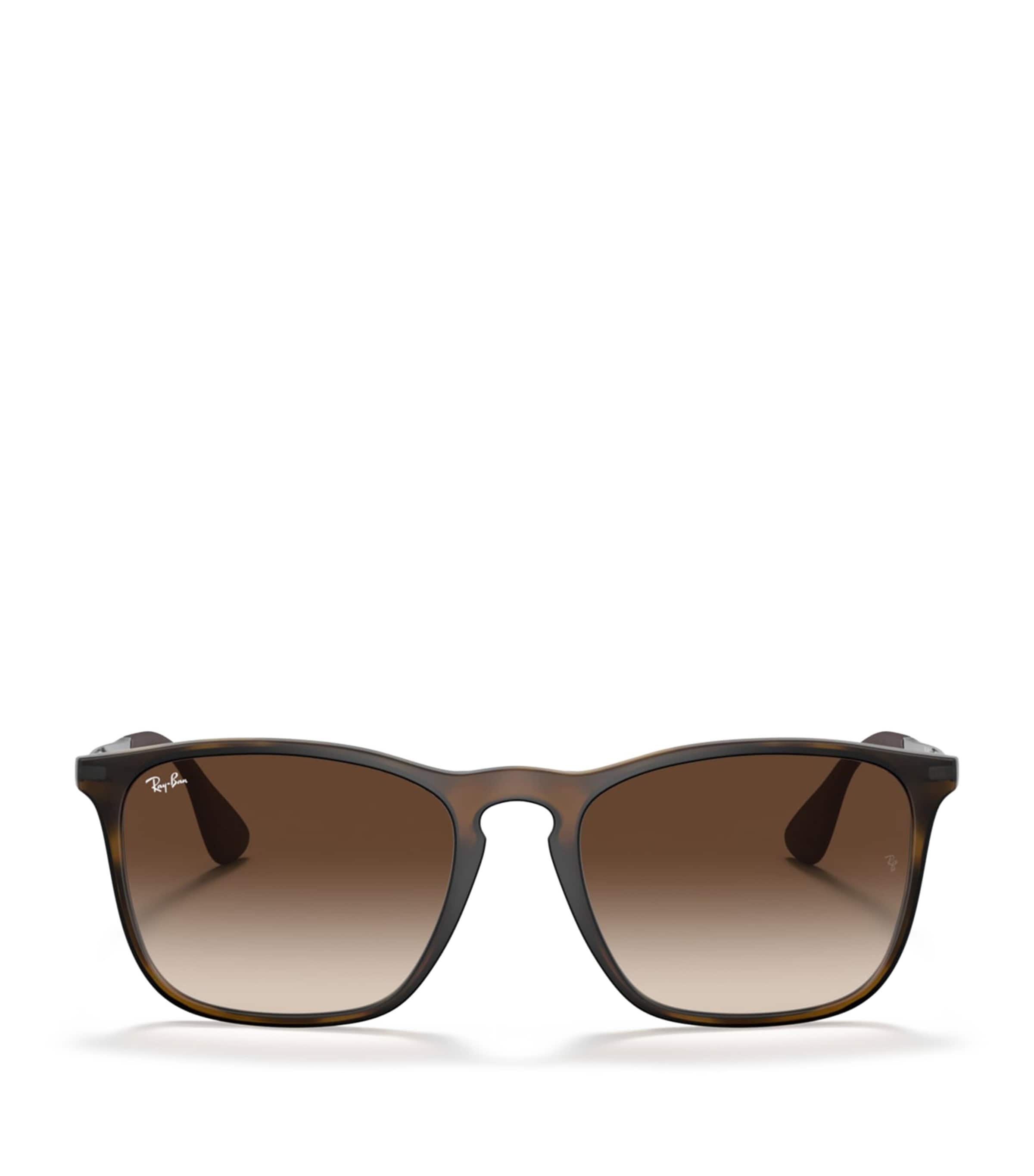 Ray-Ban Chris Square Sunglasses Brown Image 1