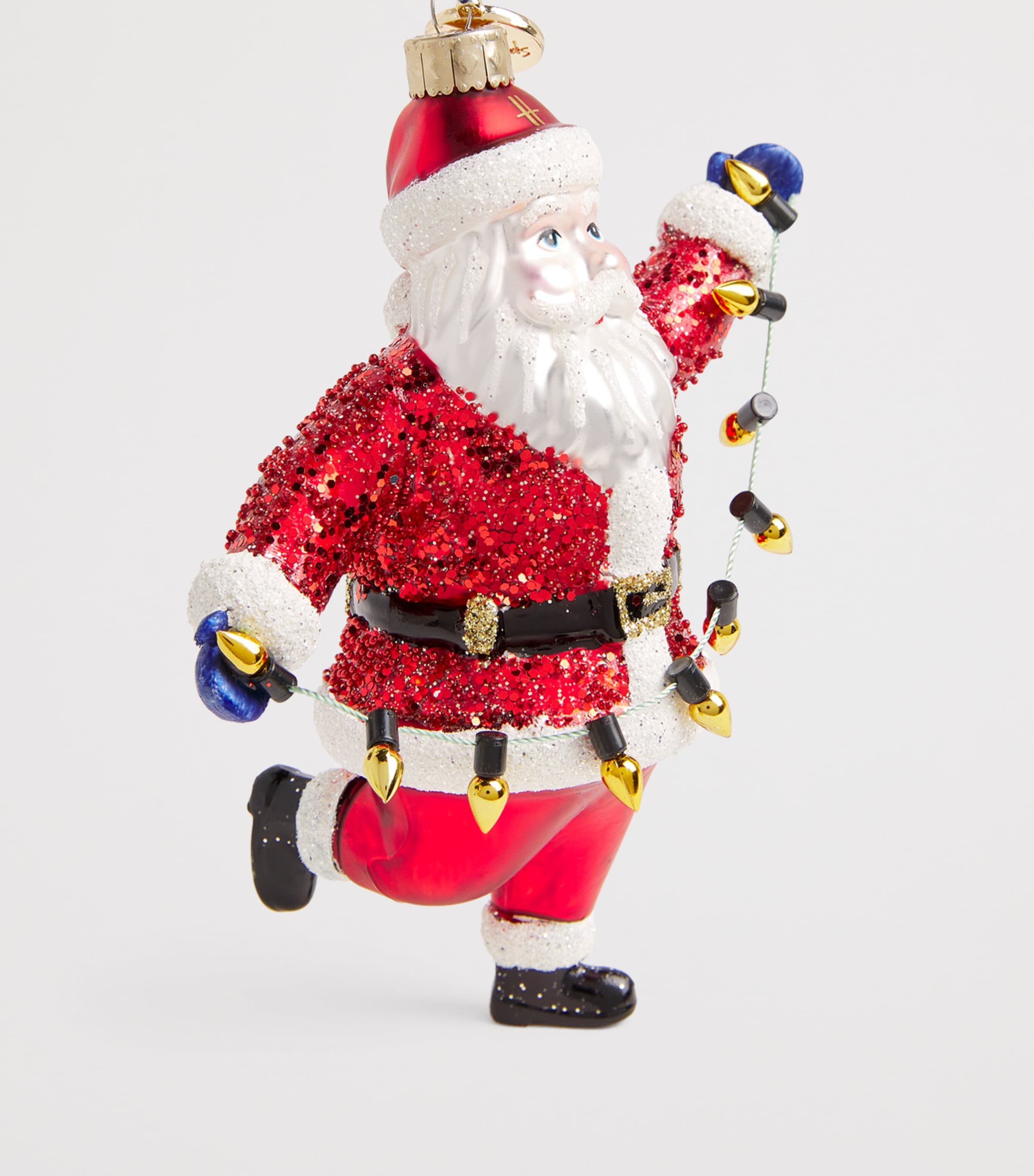 Father Christmas Tree Decoration RED Image 2