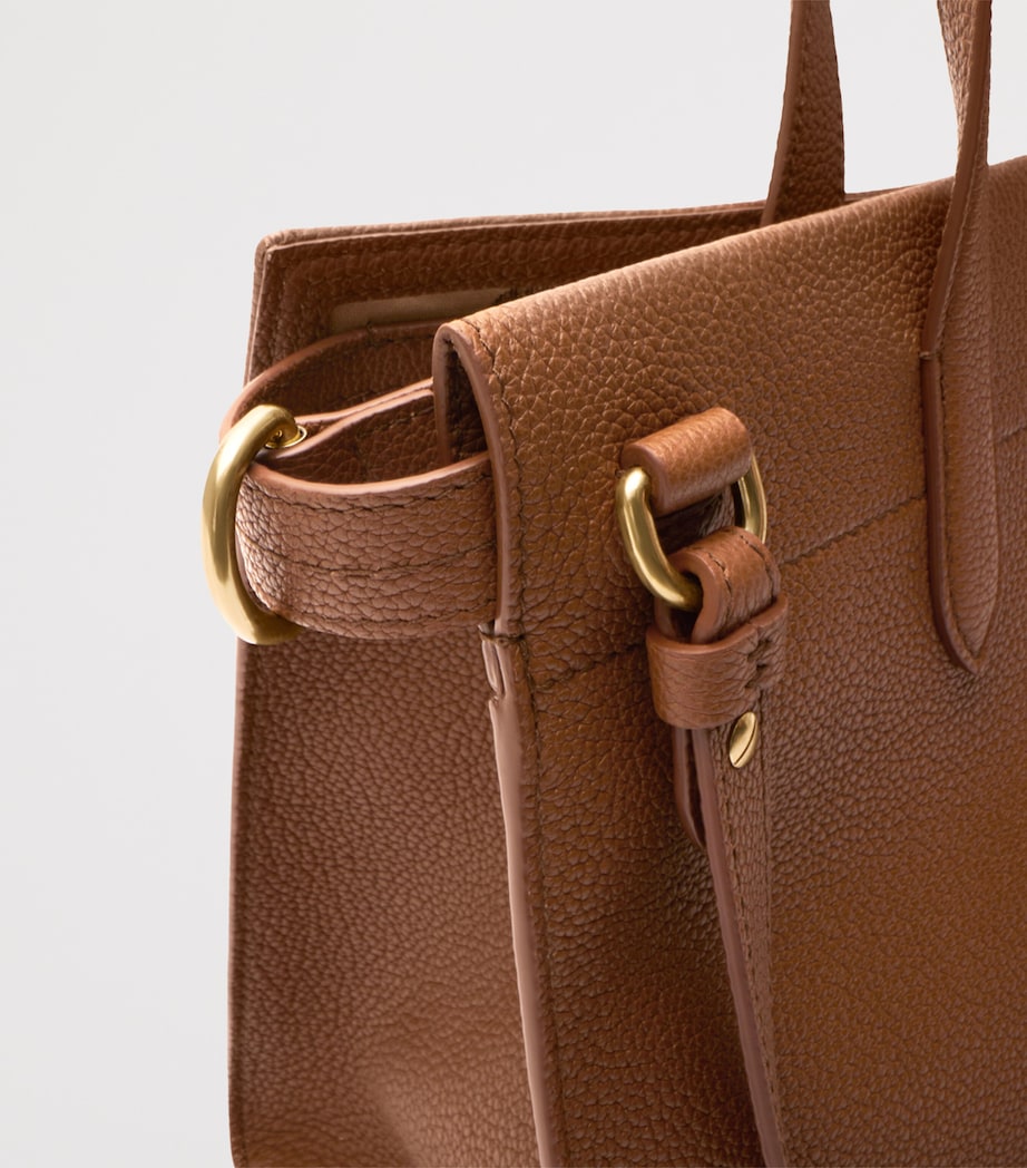 Small Calfskin Cotswolds Tote Bag HAZEL Image 6