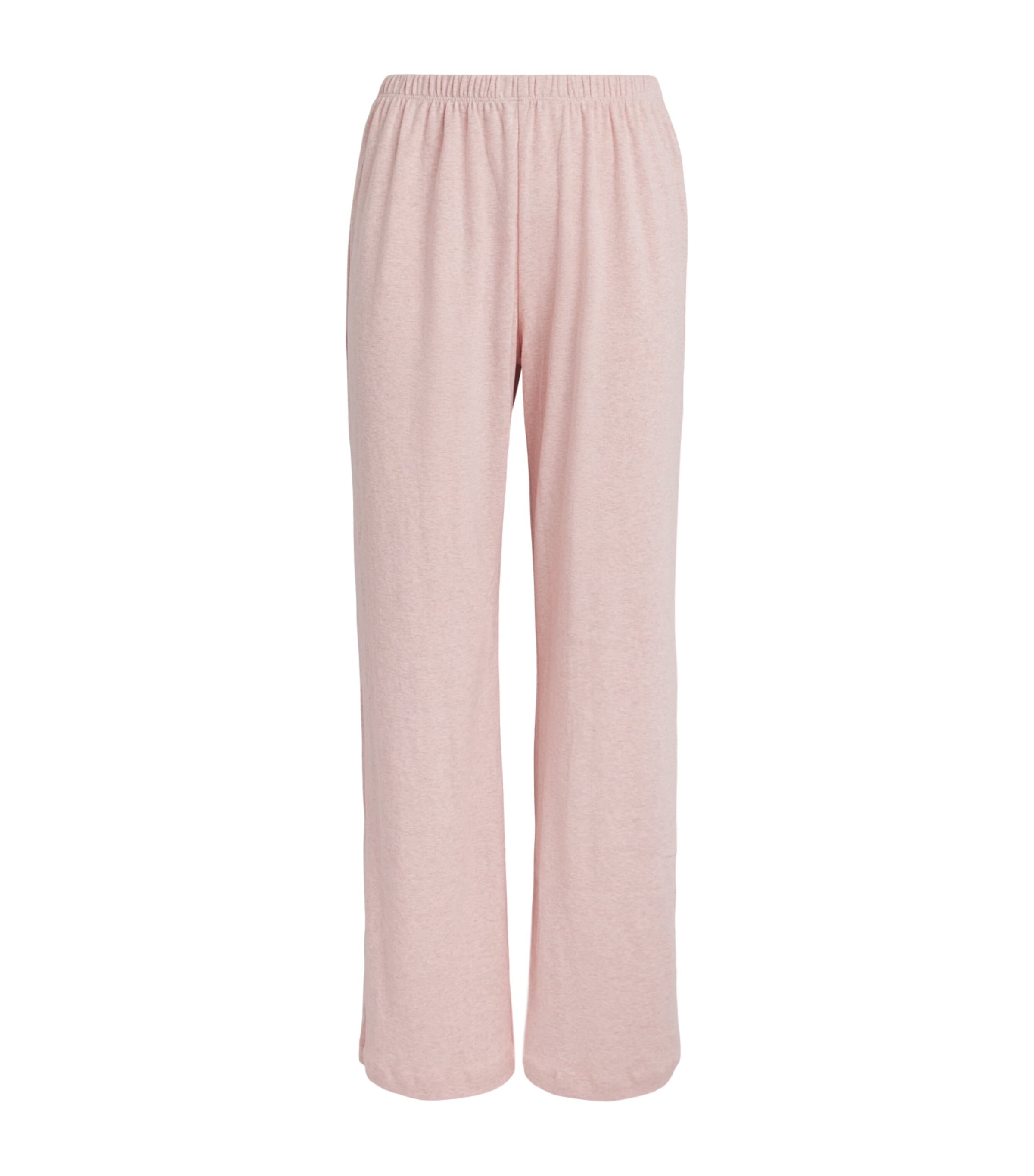 LESET Womens Cotton Nando Relaxed Sweatpants Petal Melange Image 1
