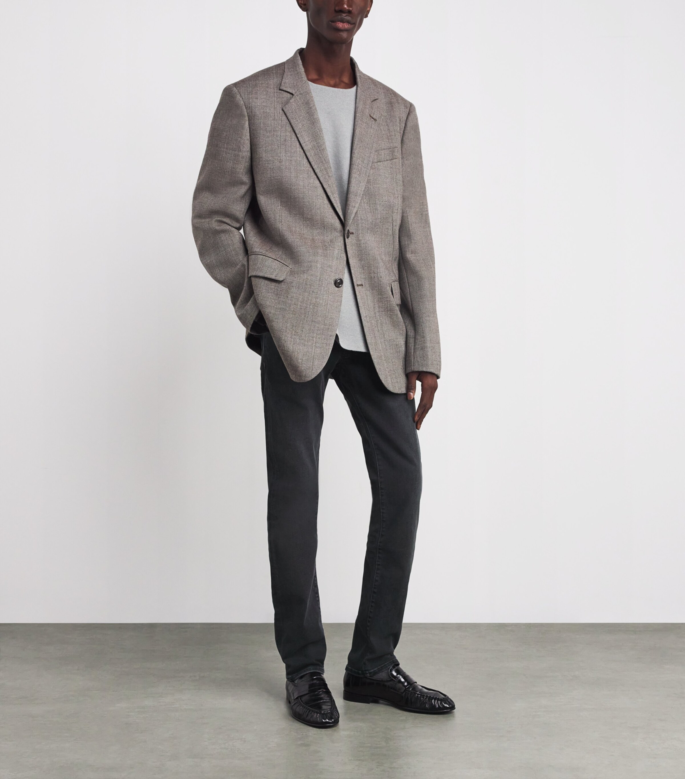 JACOB COHËN Mens Stripe-Trim Nick Slim Jeans Image 2