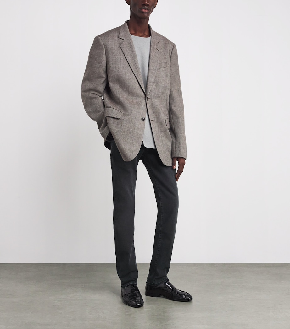 Stripe-Trim Nick Slim Jeans 600D Image 2