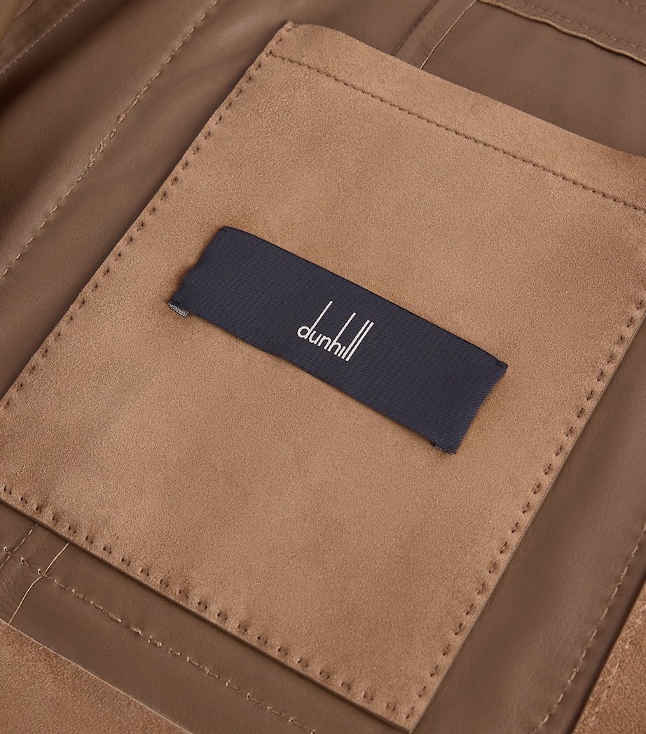 Dunhill Mens Suede Blazer Image 7