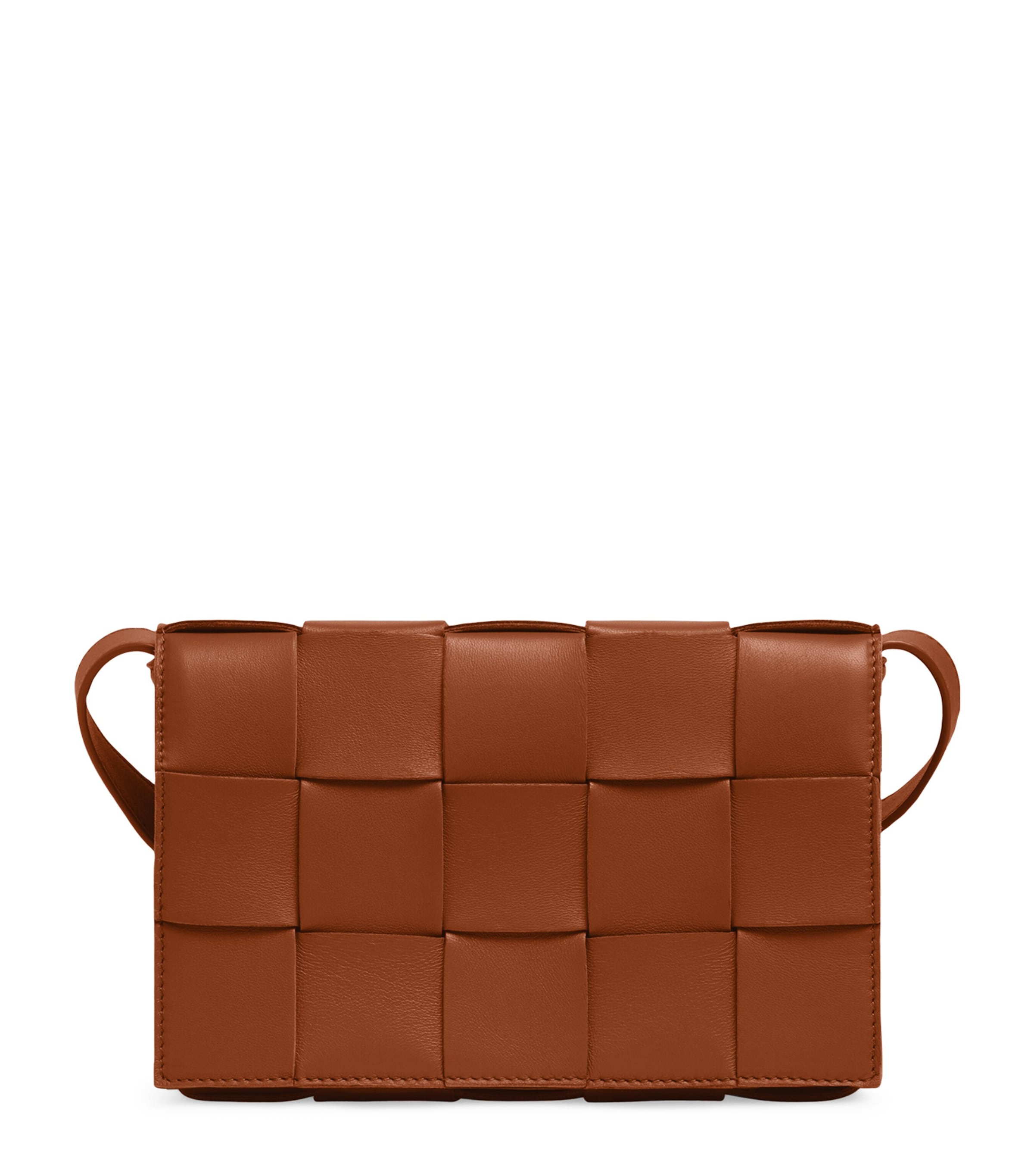 Bottega Veneta Cassette Cross-body Bag In Brown