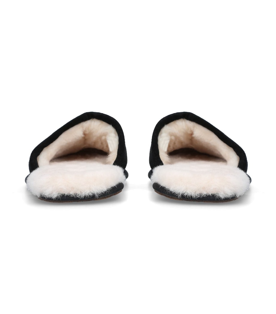 Scuff Suede Slippers BLACK Image 2