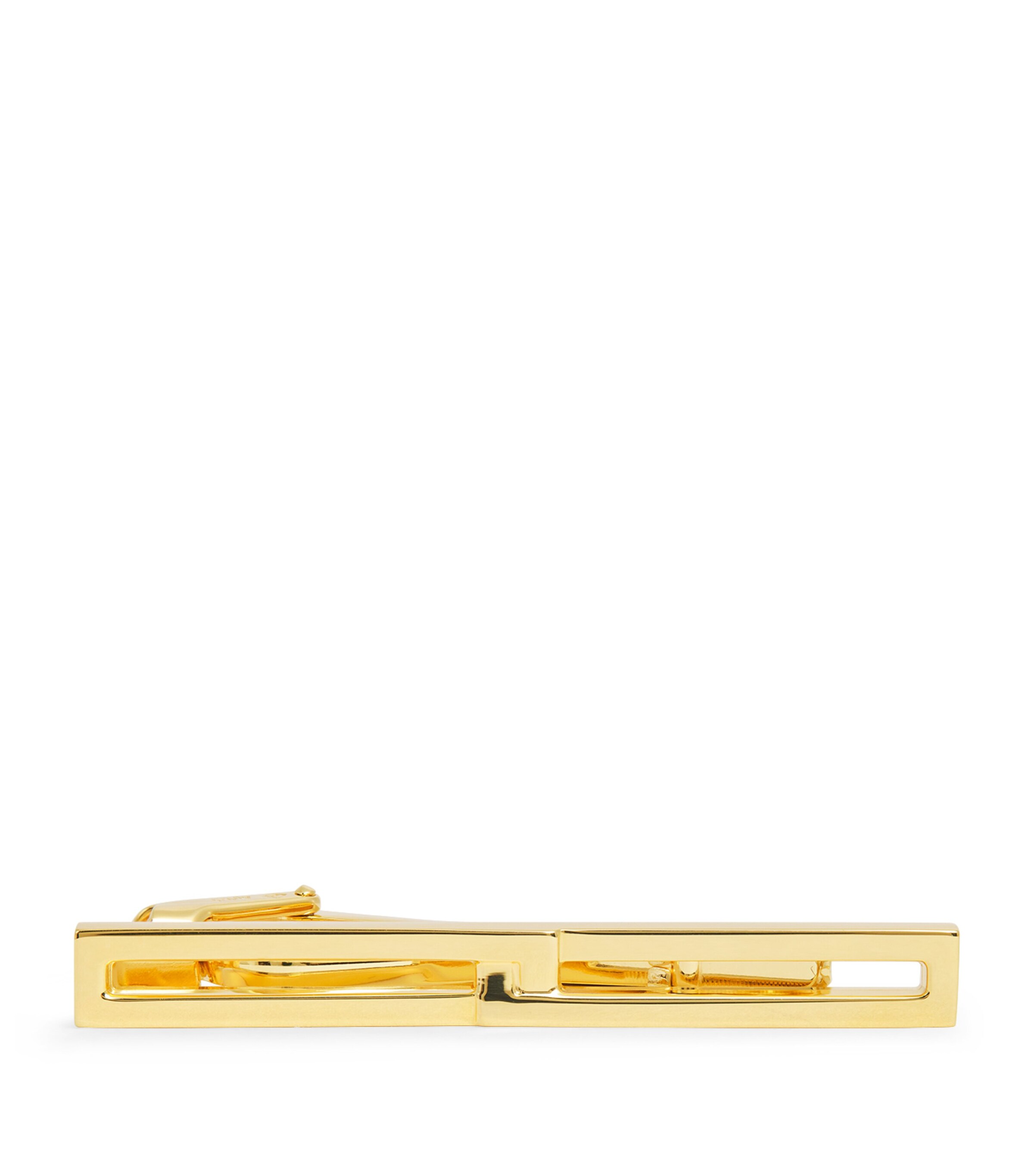 Dunhill Gold-Plated Sterling Silver Figure of Eight Tiebar Gold Image 1