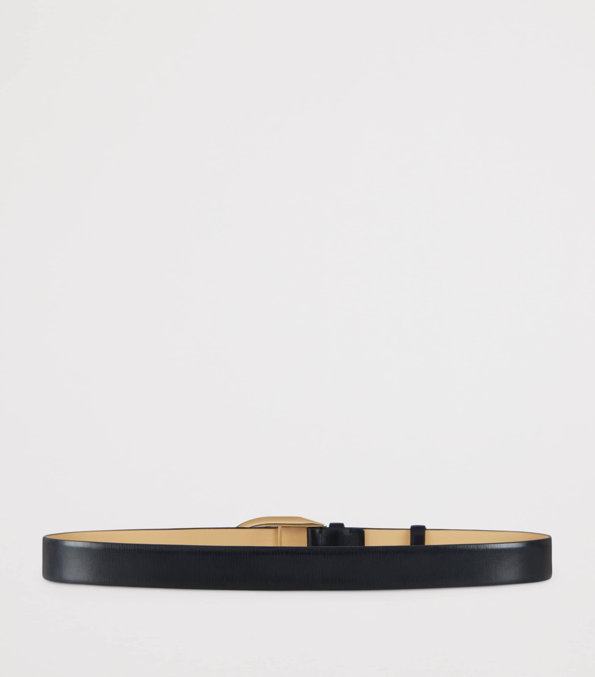 Leather Belt BLACK Image 2