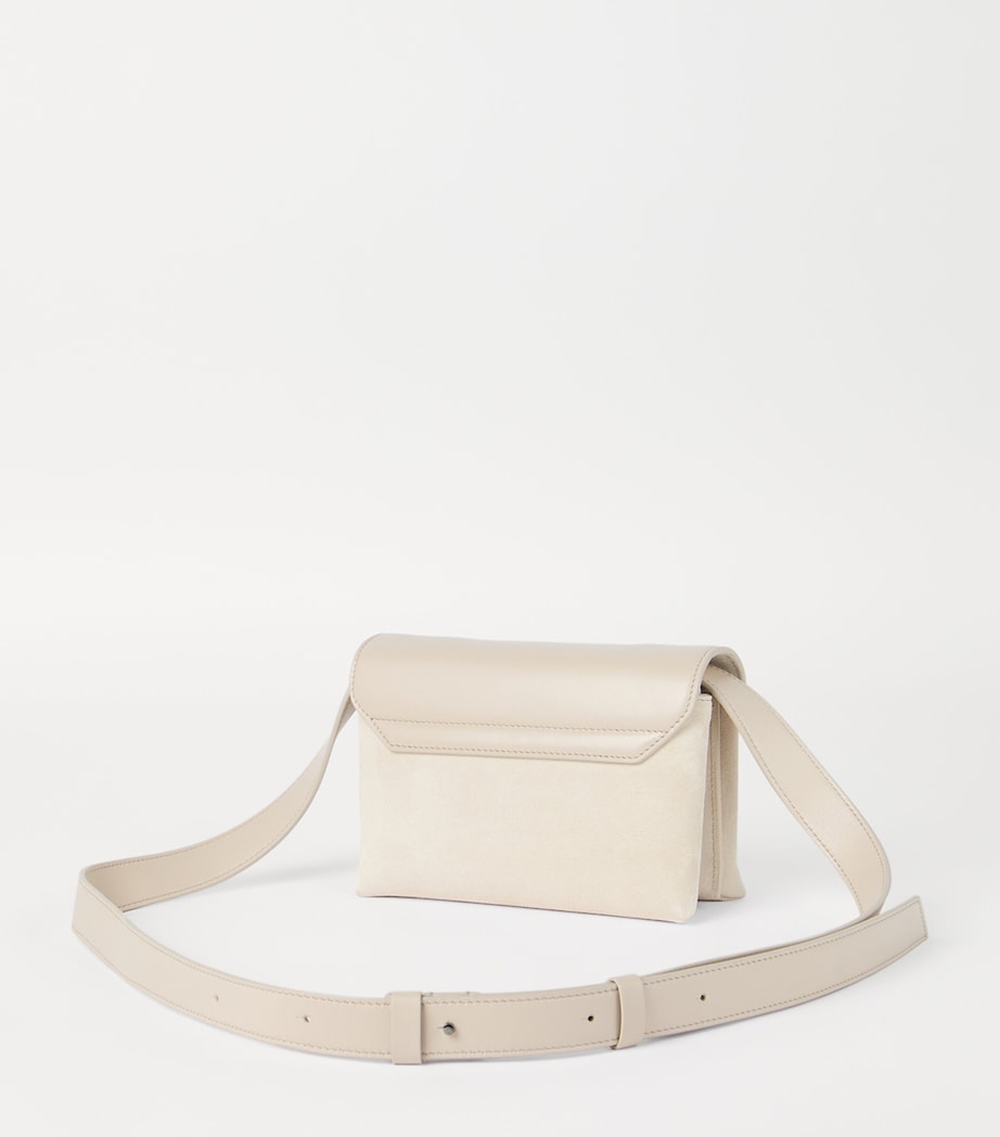 Small Leather Sartorial Cross-Body Bag C8905 Image 3