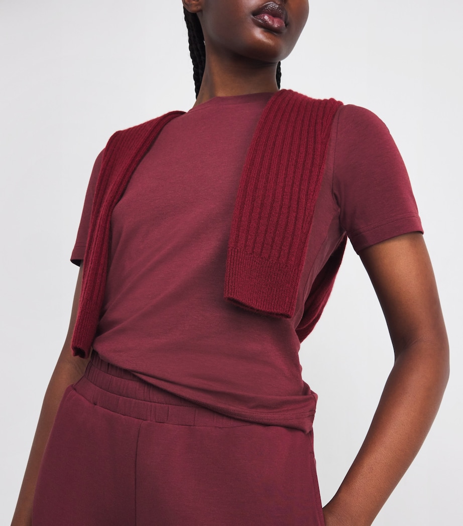 Regina T-Shirt NEW MAROON Image 6