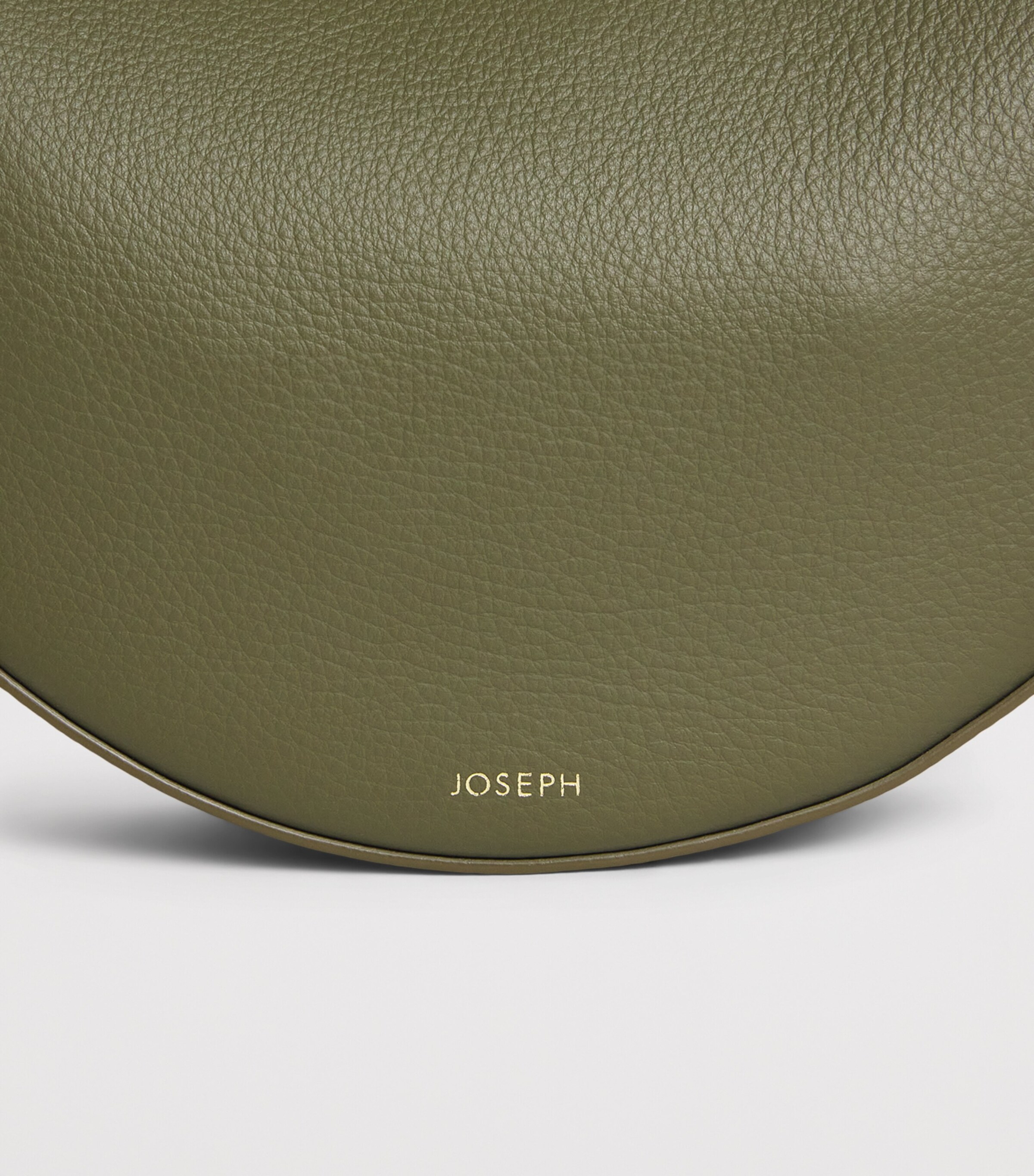 Joseph Leather Bean Shoulder Bag Palm Leaf Image 6