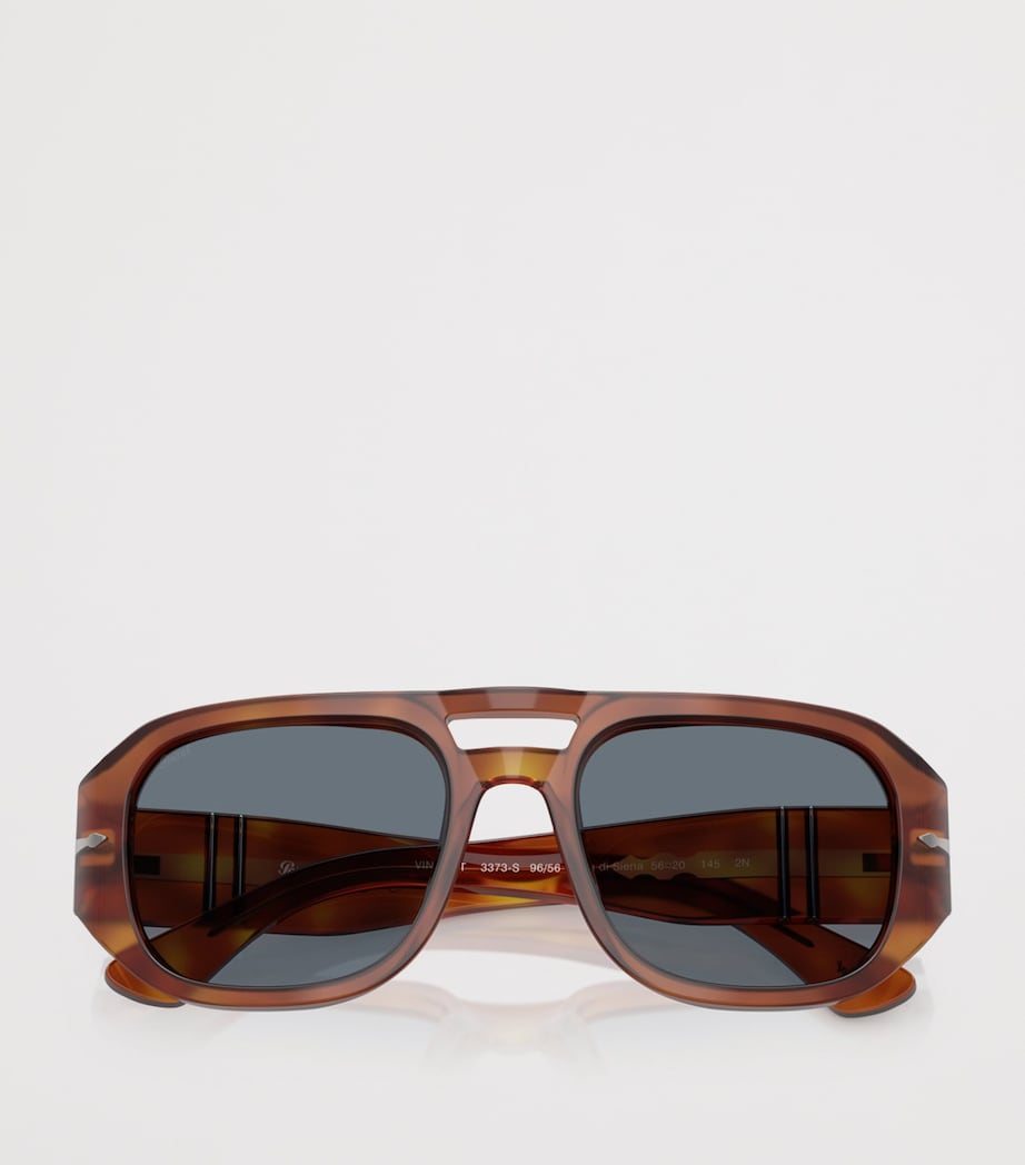 Persol Acetate Vincent Pilot Sunglasses Image 5