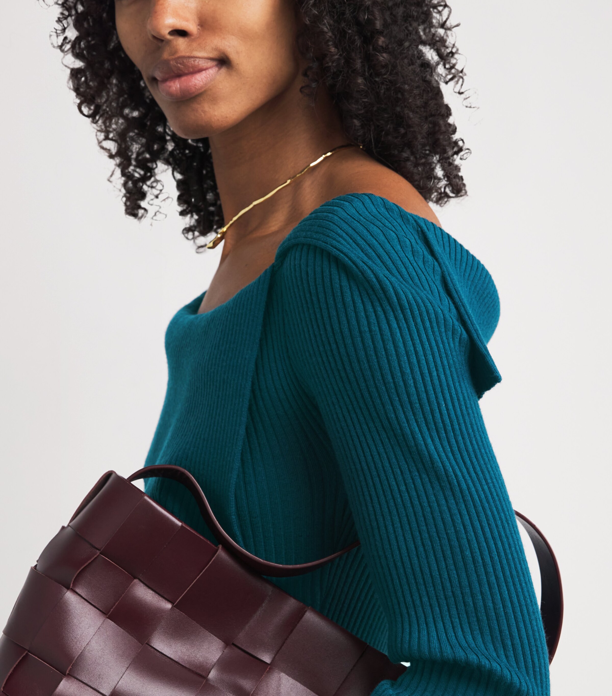 Wool Hassan Maxi Dress 139 AZURE Image 4