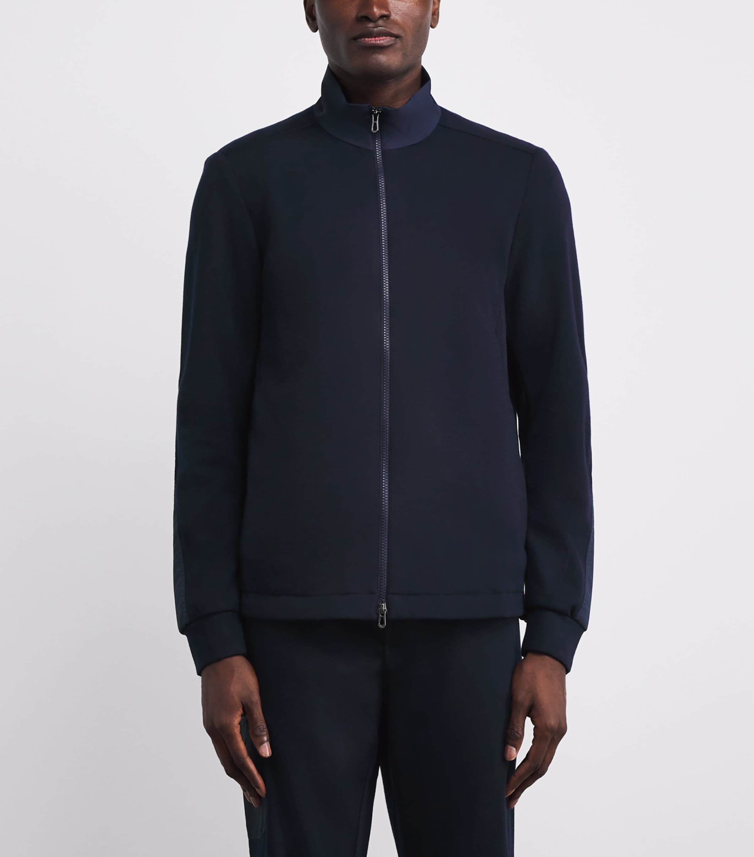 Wool-Blend Explorer Sweatshirt B13 NAVY BLUE Image 3