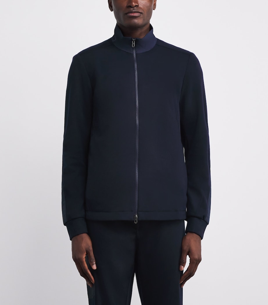 Wool-Blend Explorer Sweatshirt B13 NAVY BLUE Image 3