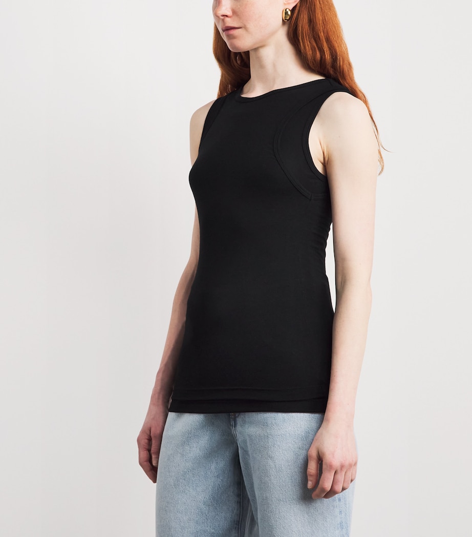 AGOLDE Womens Finch Tank Top Black Image 4