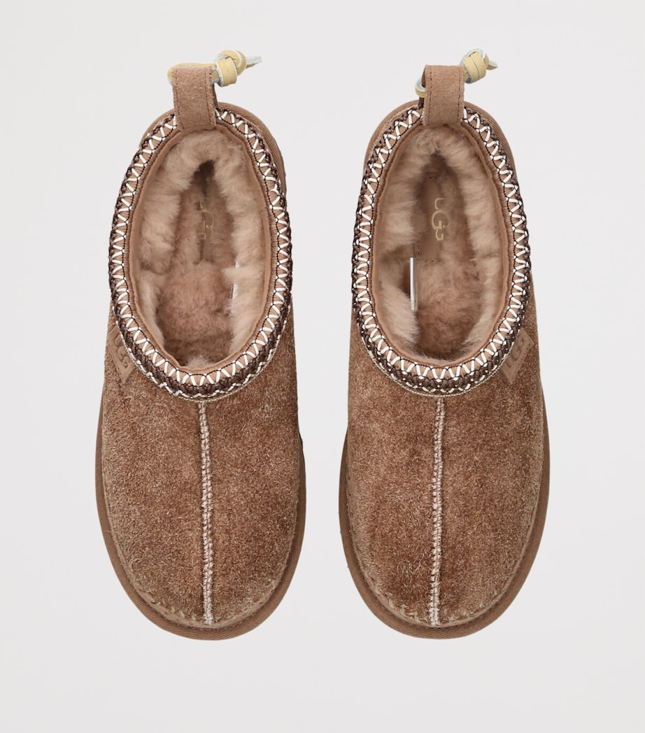 Suede Tasman Biarritz Slippers ROCKY OAK Image 4