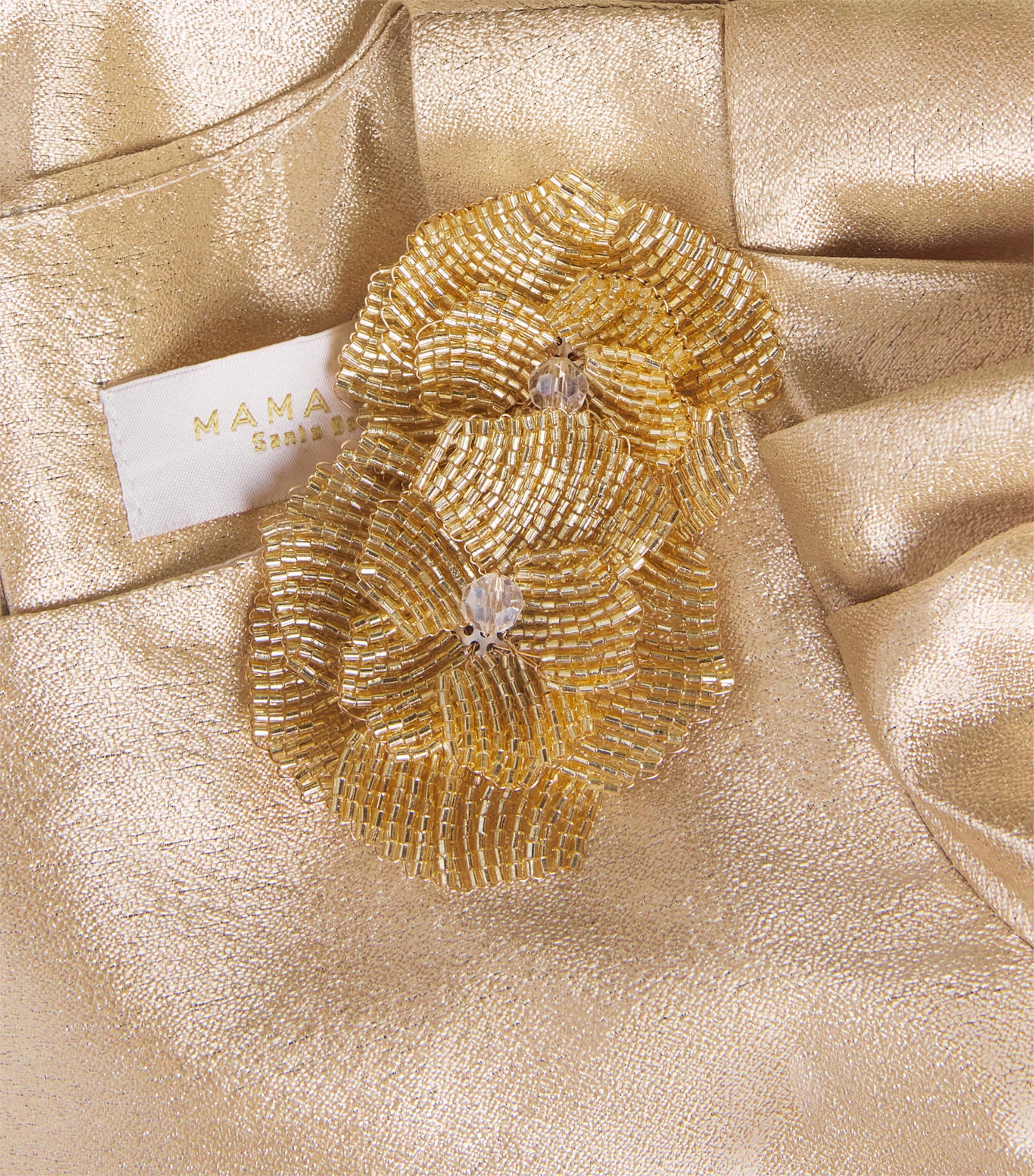 Metallic Floral-Embellished Dress (3-12 Years) GOLD Image 3