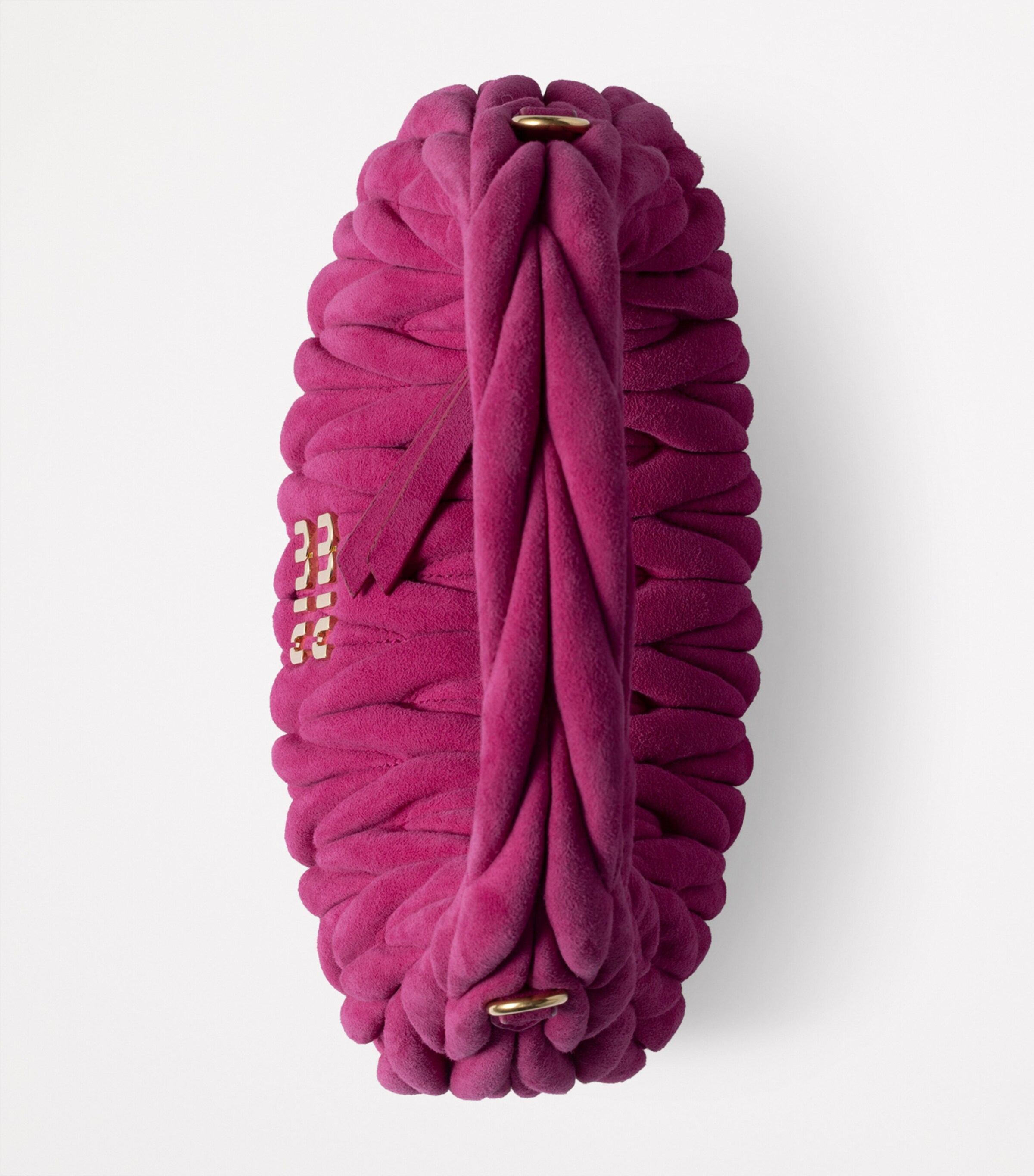 Matelassé Suede Wander Top-Handle Bag F0029 Image 5