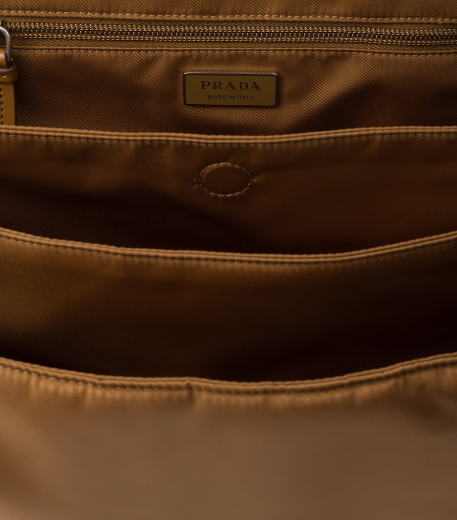 Large Re-Nylon Padded Cross-Body Bag F0134 Image 4