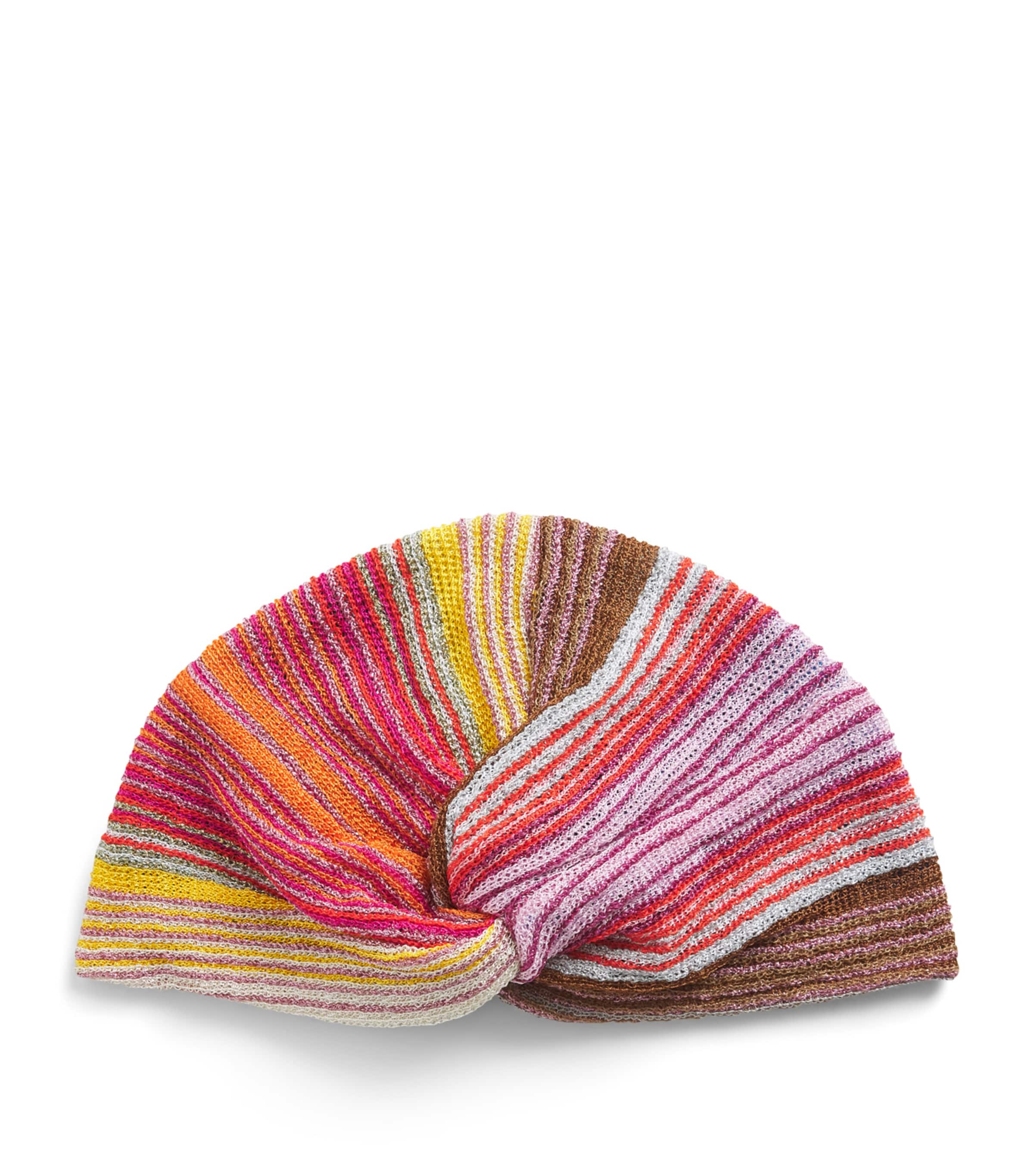 Missoni Knot-Front Stripe Turban Image 1