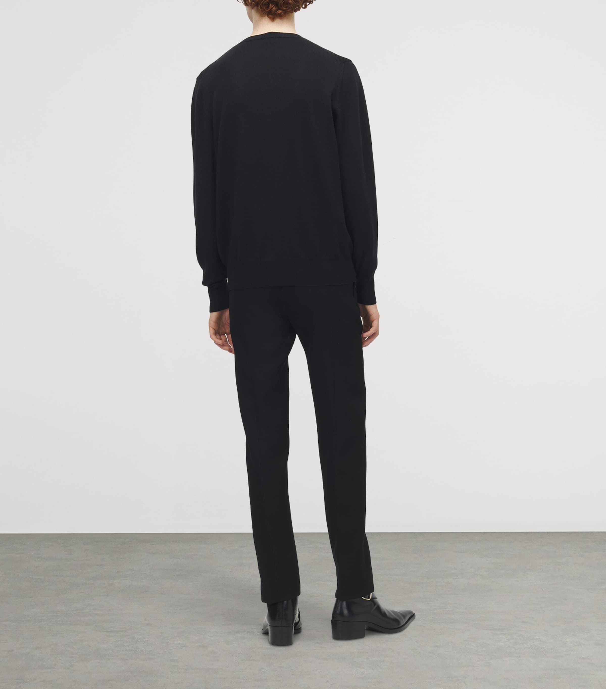 Wool Embellished Logo Sweater 1011 Image 4