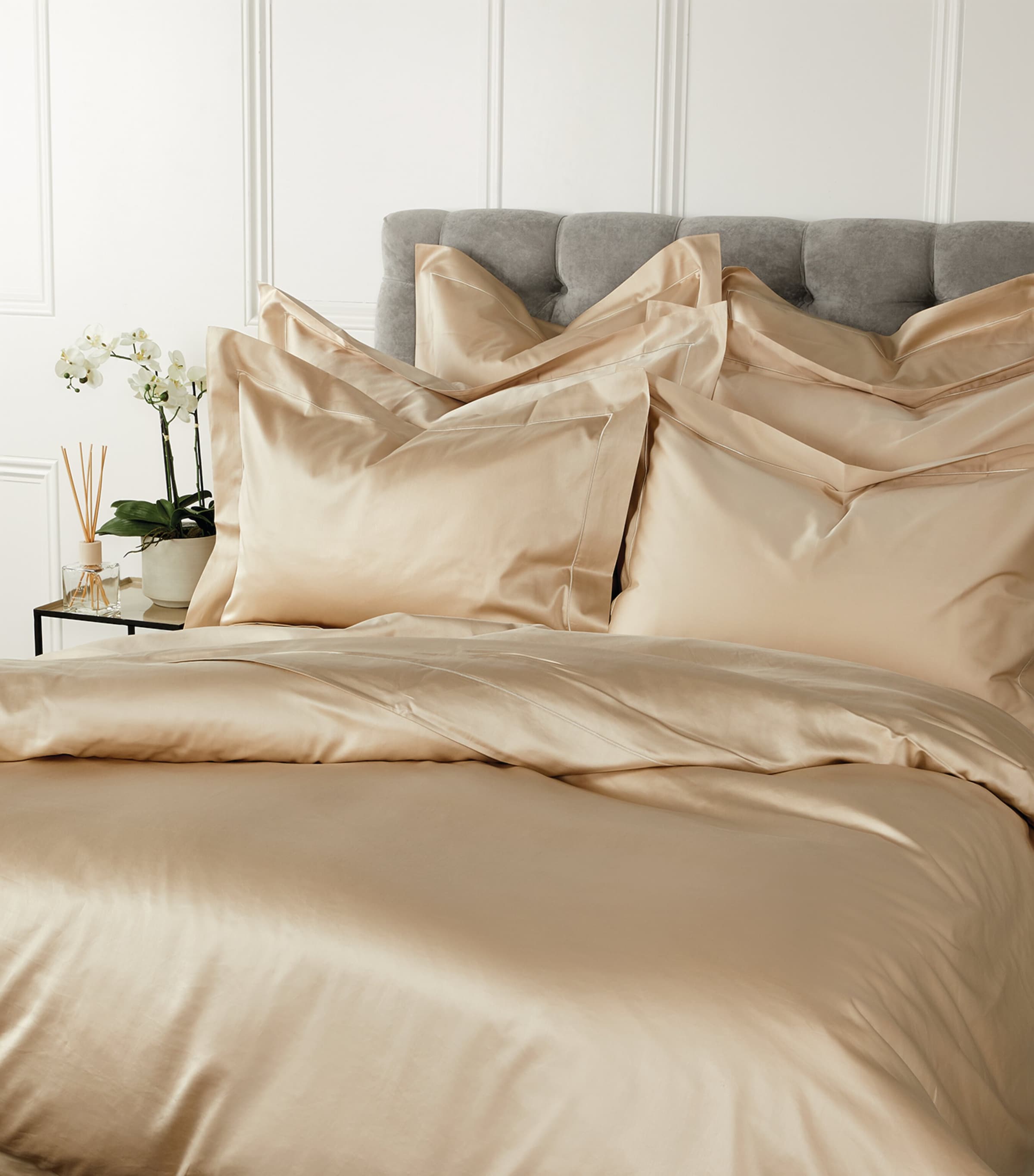 Bourdon King Duvet Cover (230cm x 220cm) LINEN Image 3