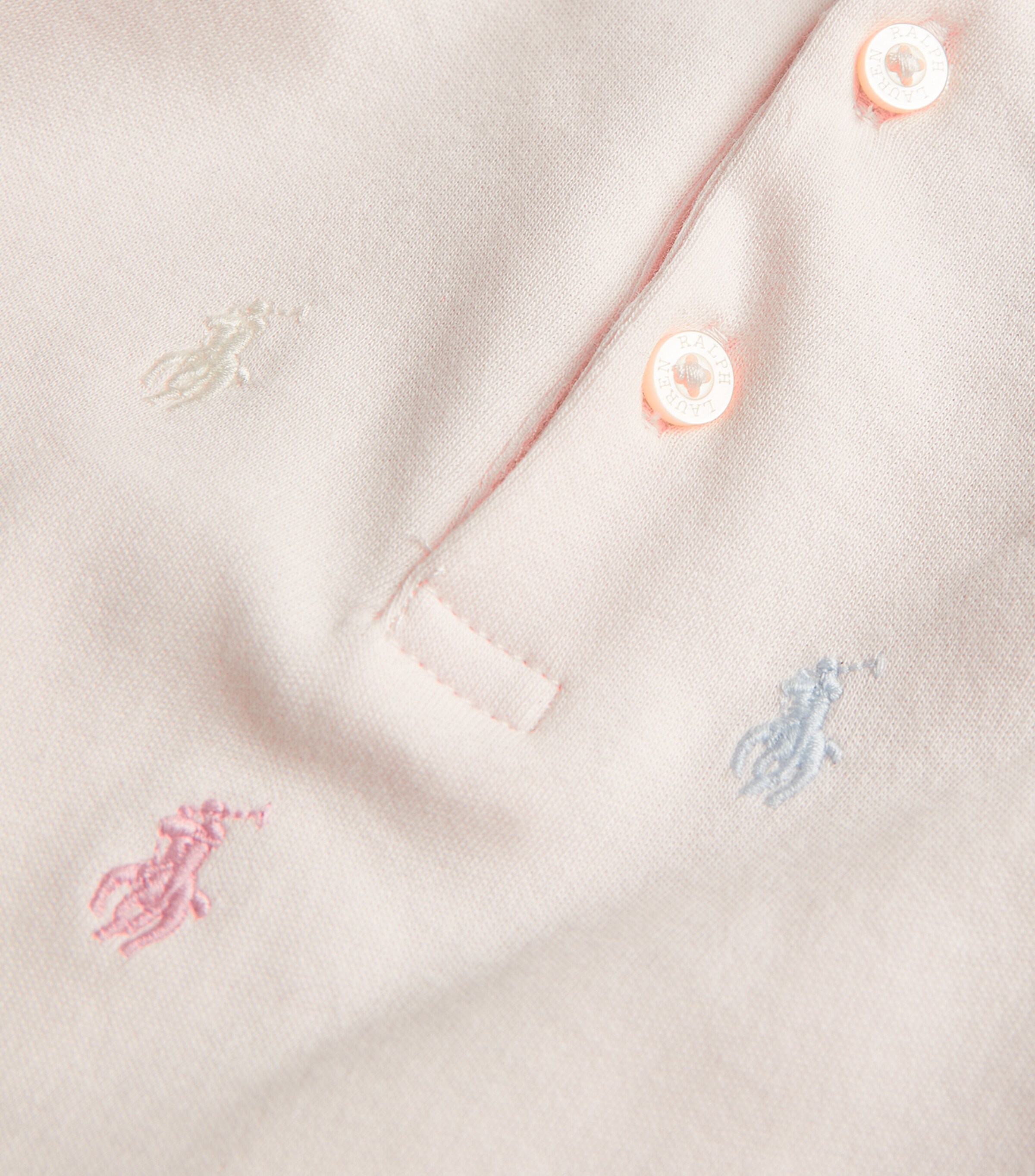 Ralph Lauren Kids Cotton Dress and Bloomers Set 3-24 Months Pink Image 3