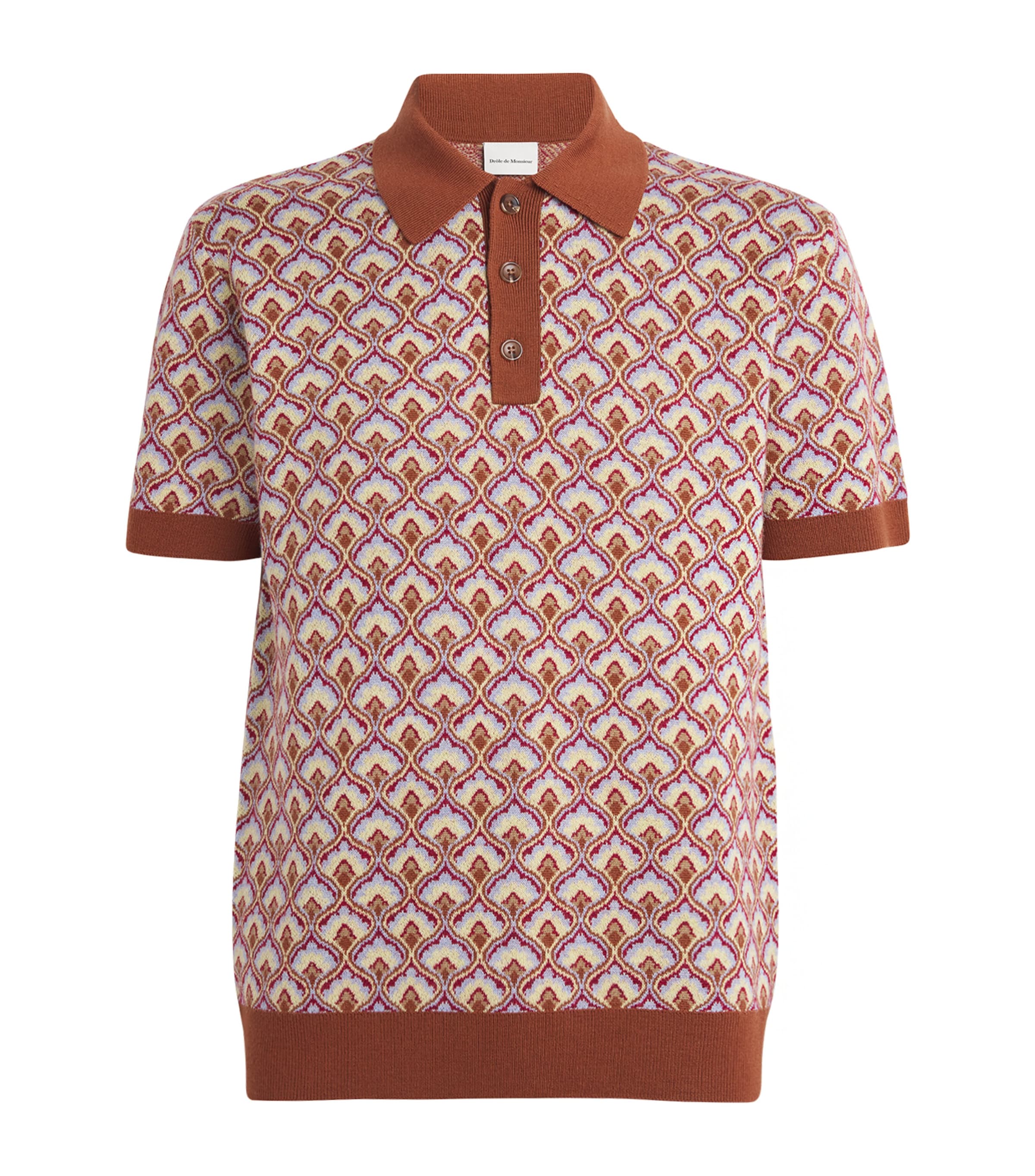 Wool Polo Shirt MULTICOLOUR Image 1