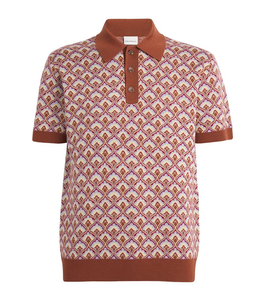 Wool Polo Shirt MULTICOLOUR Image 1