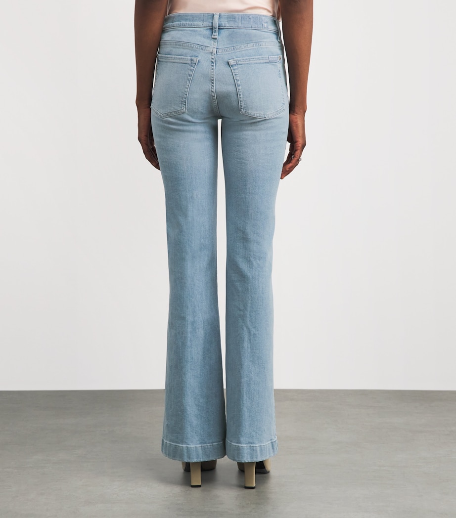 Dojo Flared Jeans U73DH INDIGO BL Image 5