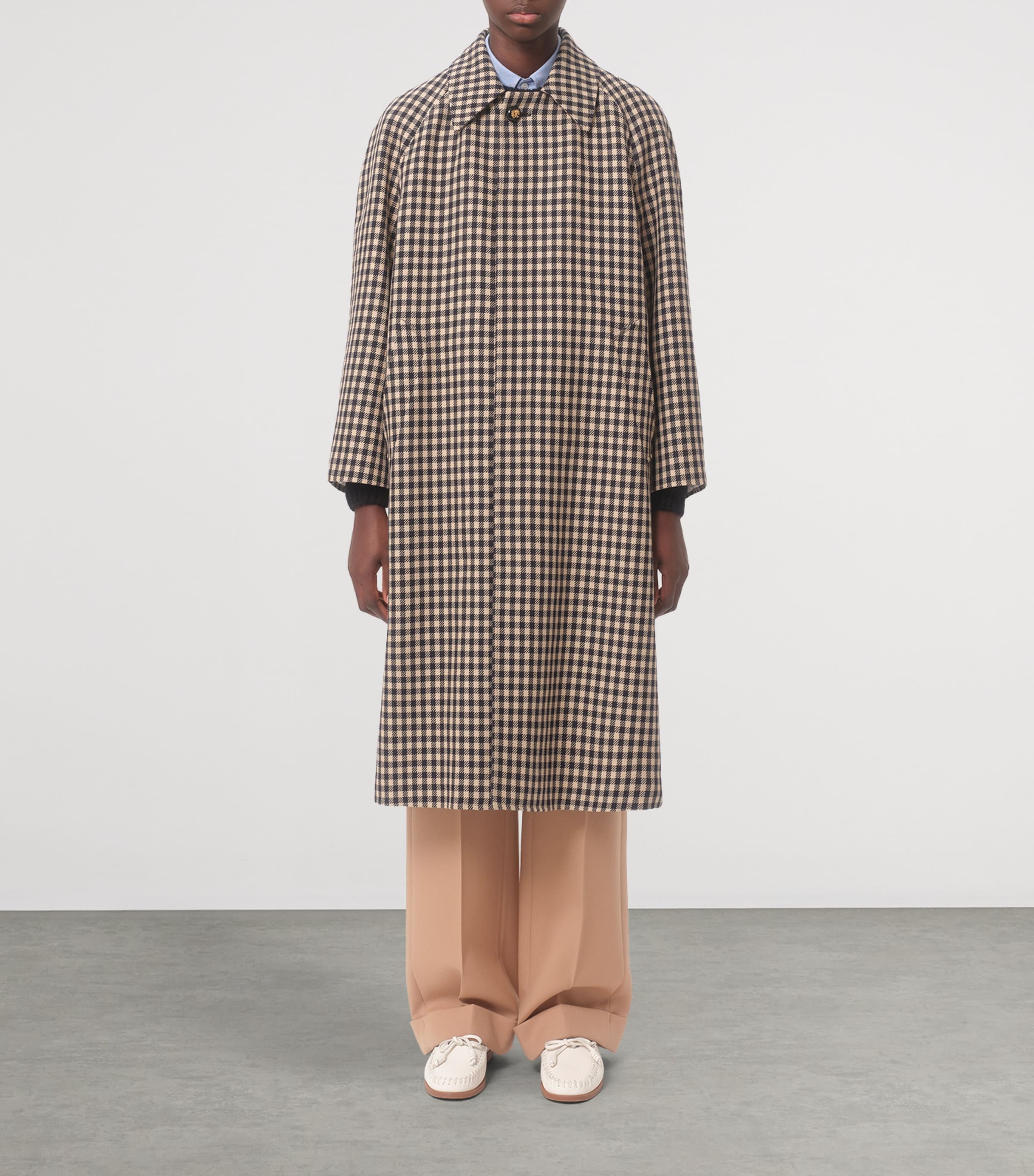 Virgin Wool-Cotton Coat DYD Image 2