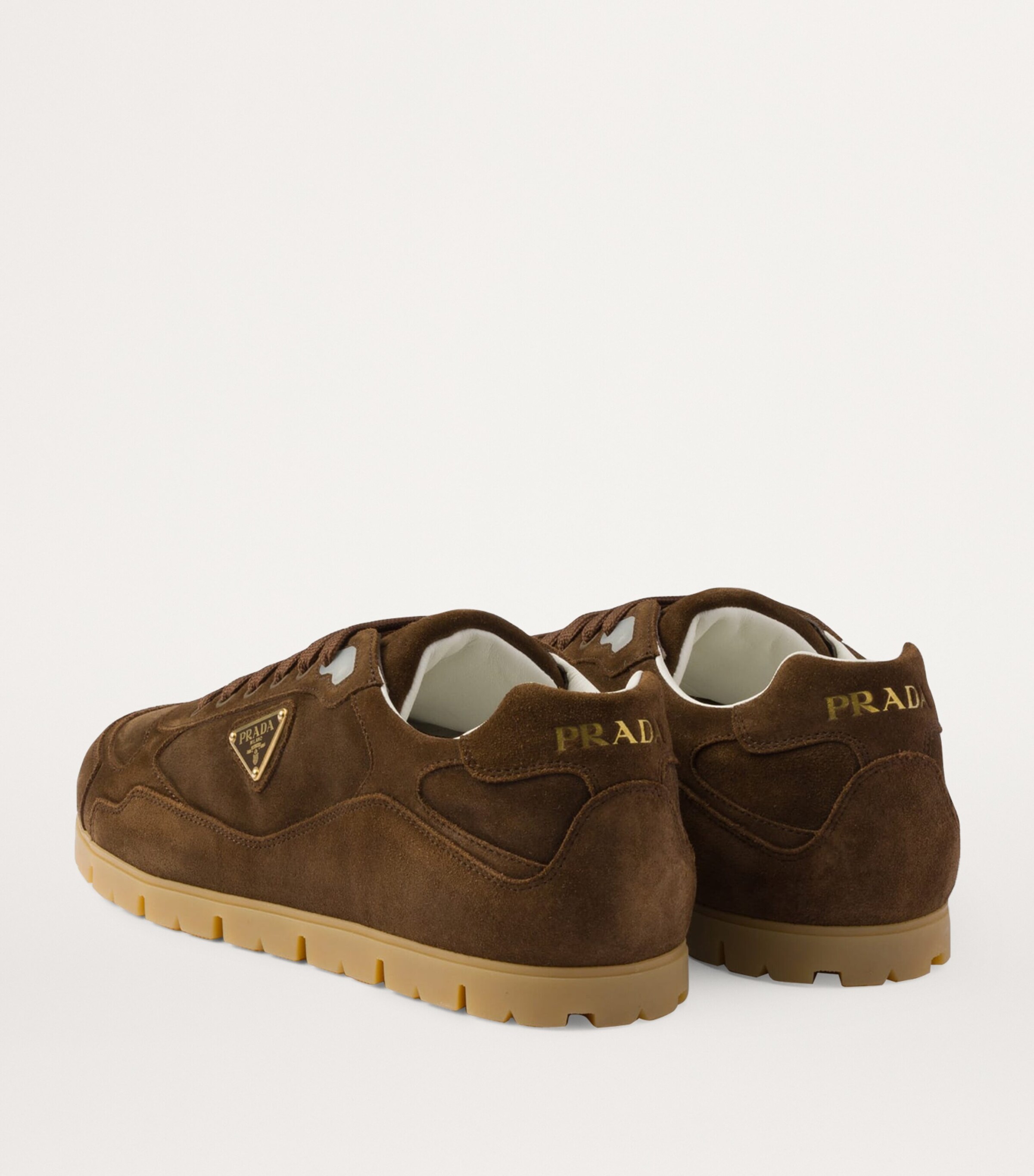 Prada Faded Suede Sneakers | Harrods DE