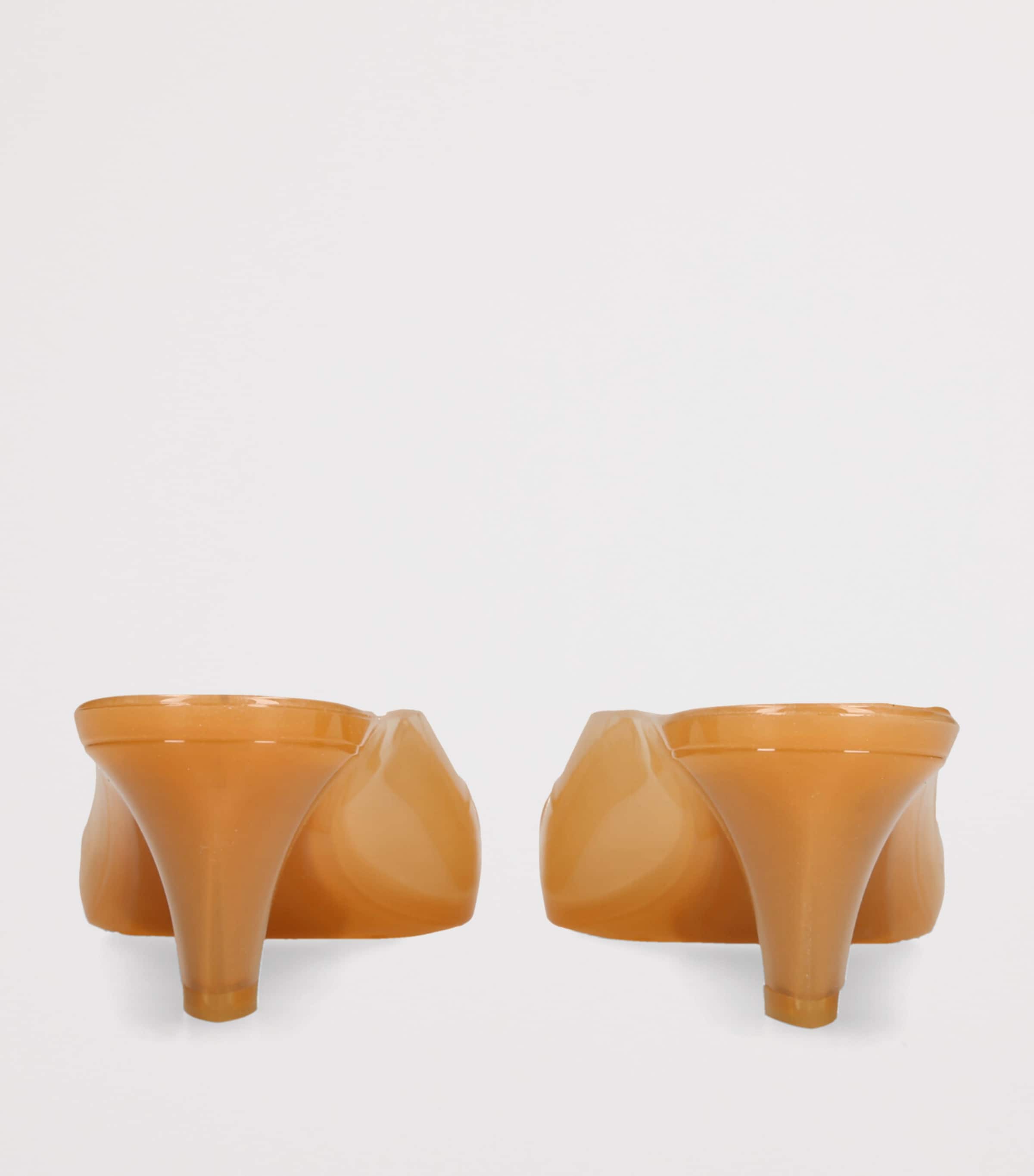 Chloé Jelly Heeled Mules 30 Brown Image 2