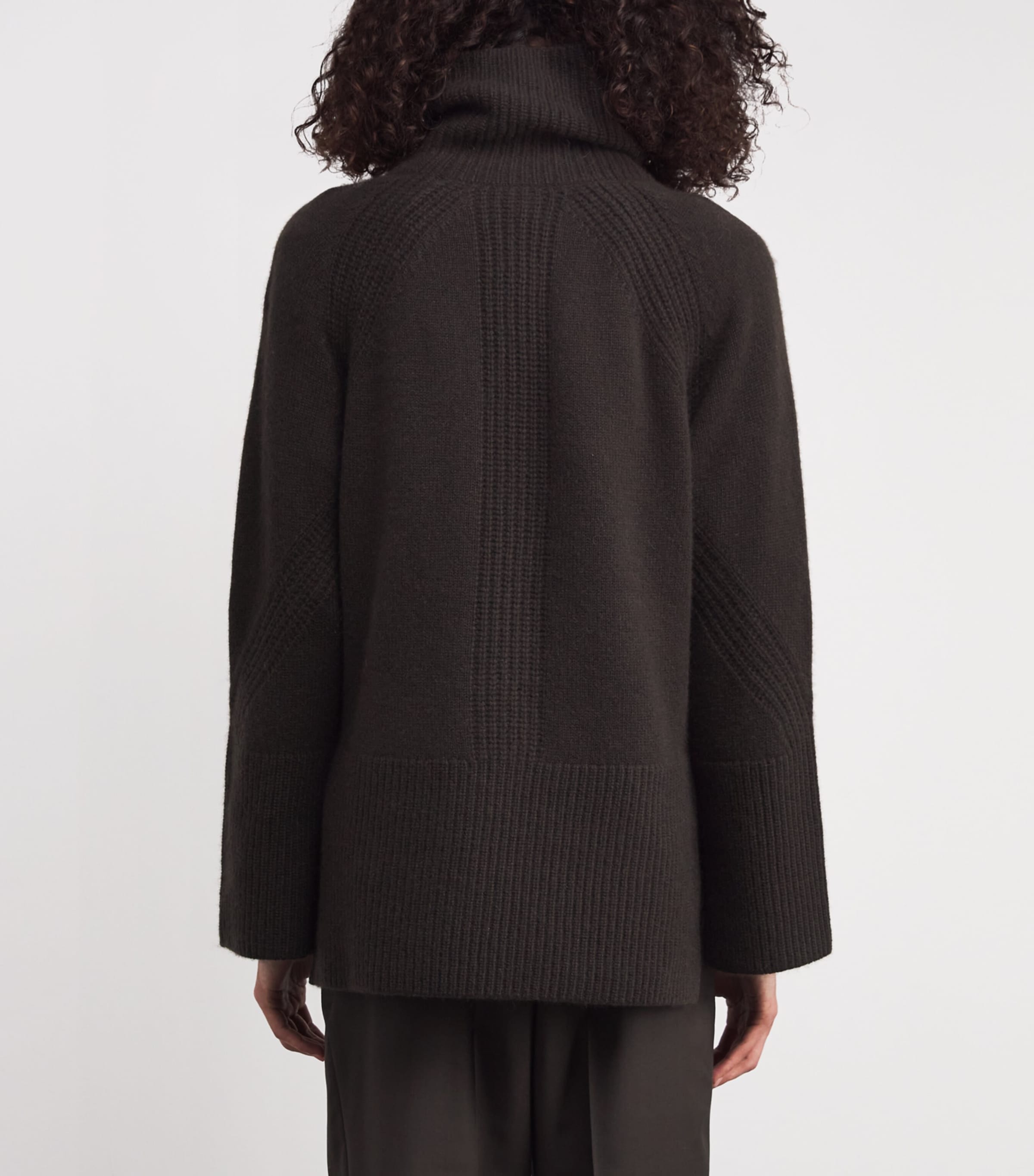 Cashmere Loftus Sweater COCOA Image 4