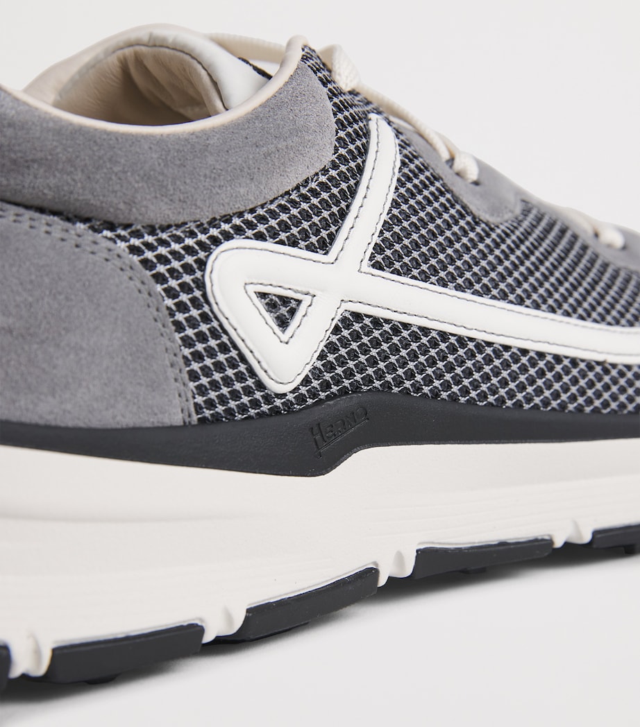 Herno Mesh Maggiore Sneakers Grigio Image 6