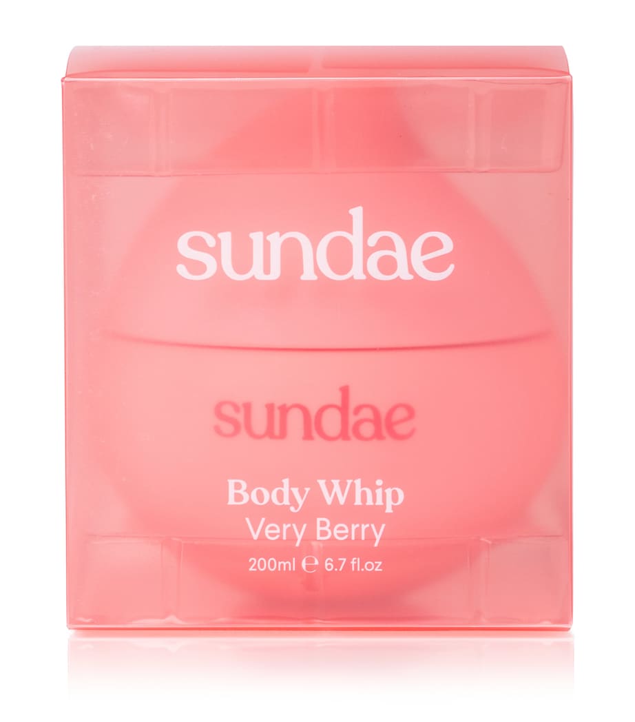 Sundae Body Very Berry Whipped Body Moisturiser (220ml) Image 1